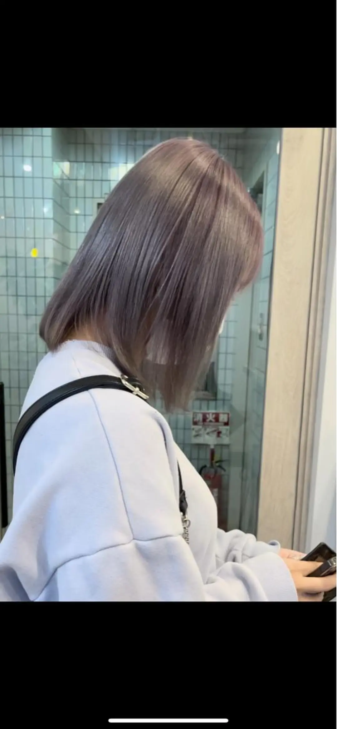 ミディアム 水原　悠吾 ELISS　ブリーチのヘアスタイル