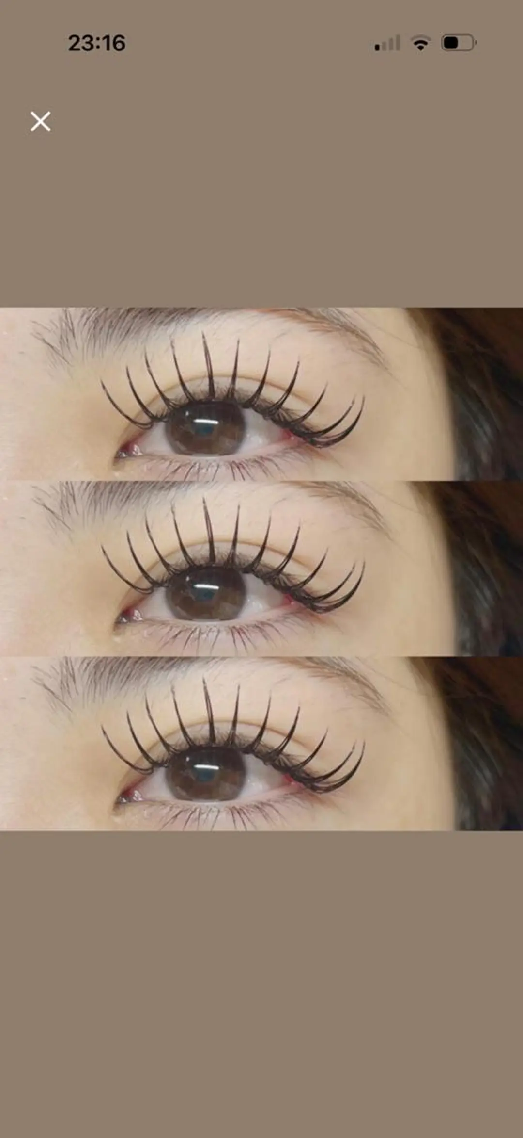 マツエク・マツパ マツエク Baby step.nのマツエク・マツパデザイン