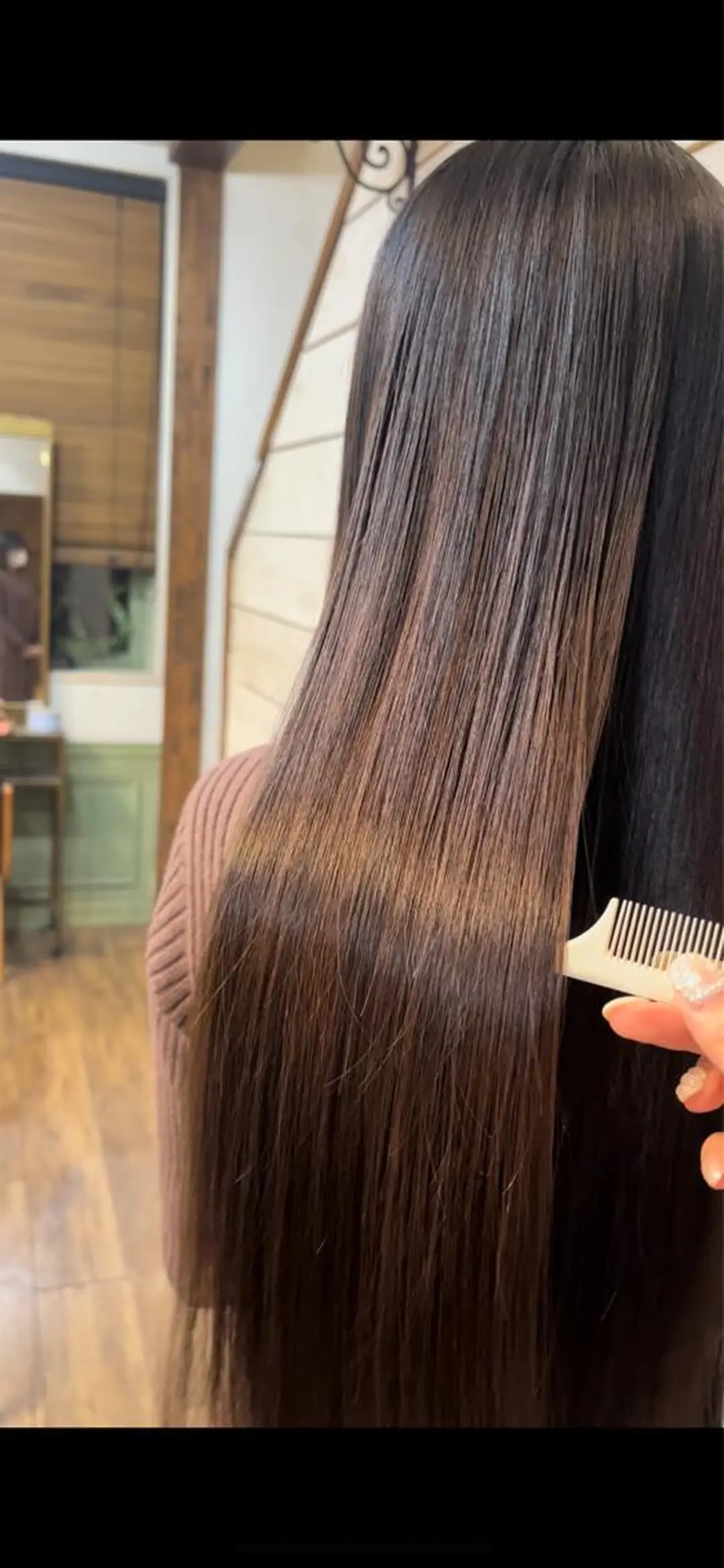 ロング トリートメント 清野　花音/ レイヤーカットのヘアスタイル