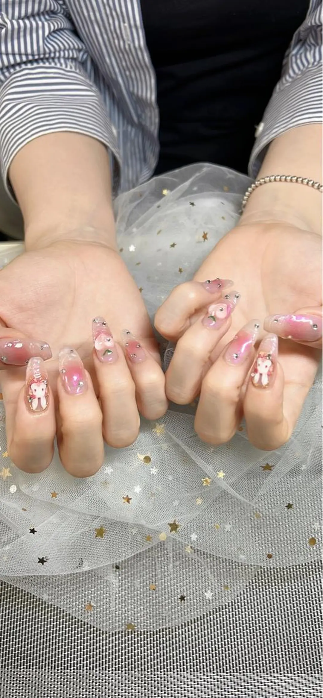 ロング カラー ネイル Ryoko Nailのネイルデザイン