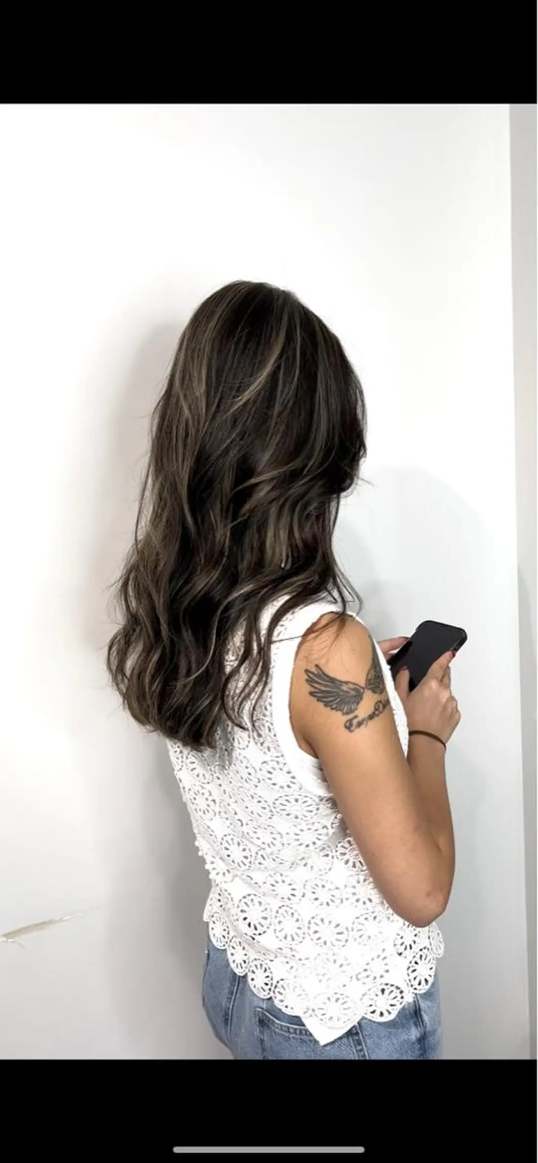 ロング ヘアカラー トリートメント 🫧髪質改善 講師🫧🍎幹細胞のヘアスタイル