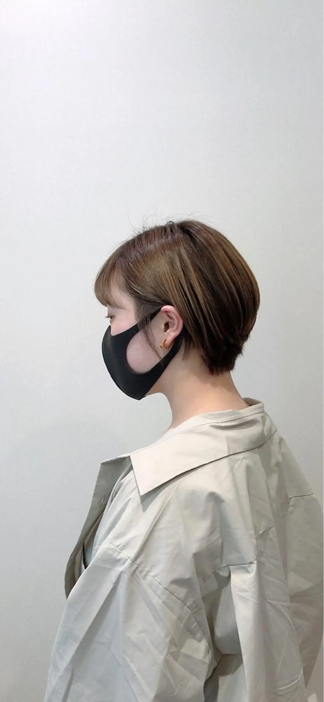 ショート ハンサムショート ショートヘア 先崎 悠希のヘアスタイル