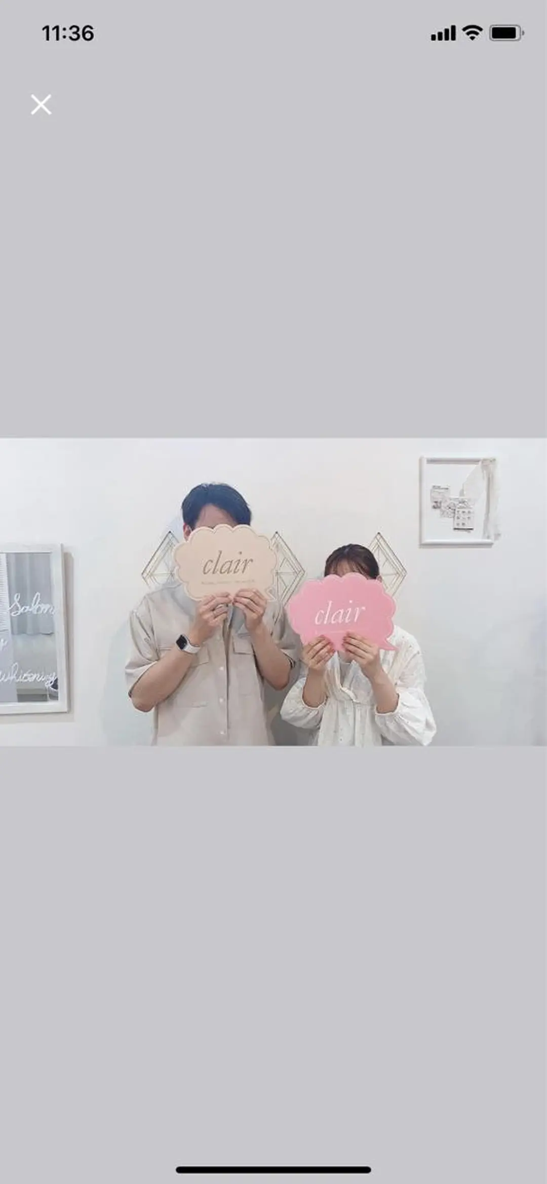 ショート カラー メンズ キッズ ネイル マツエク・マツパ アイブロウ 眉カラー デート ホワイト clair立川店所属・PRSSS立川 matsudaのエステ・リラクイメージ