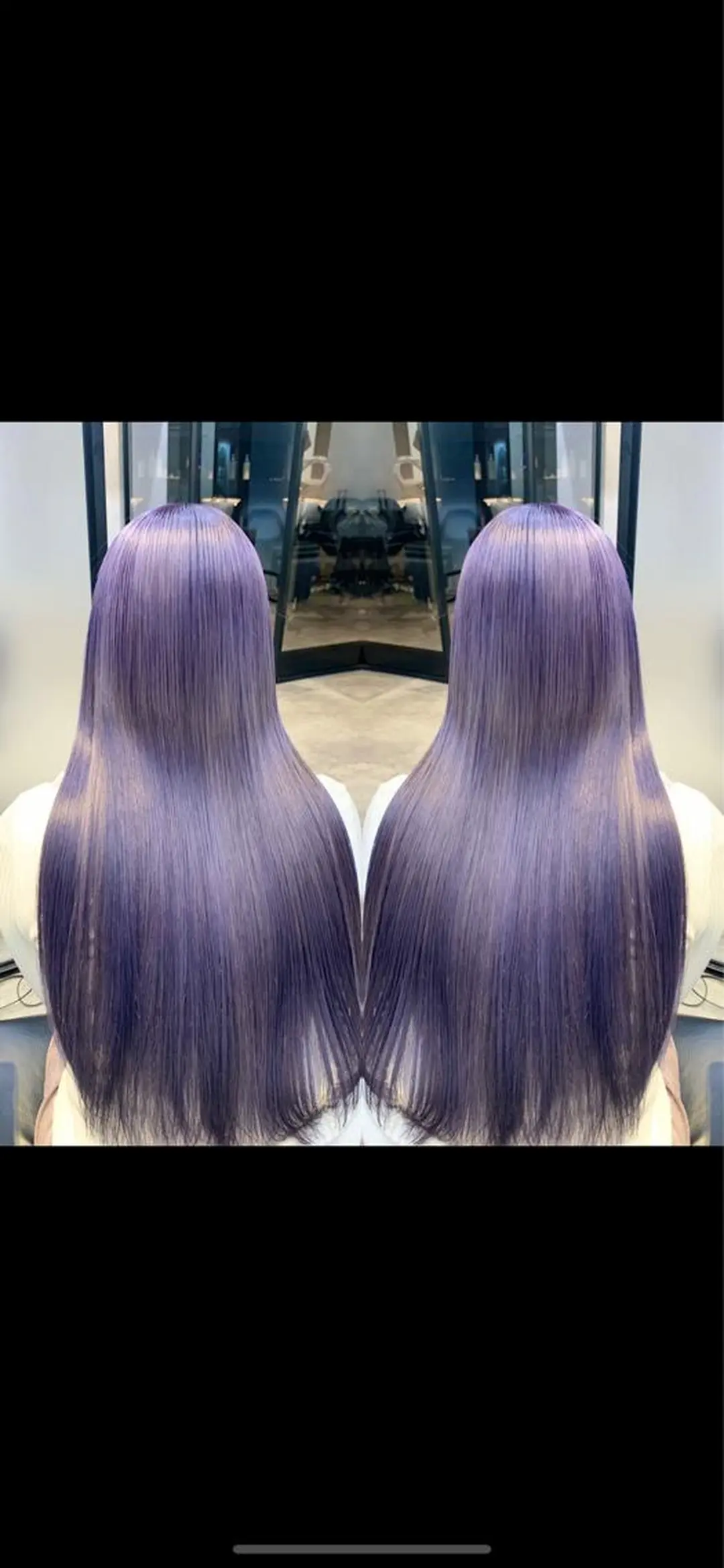 ロング カラー ヘアカラー トリートメント 及川シゲル 髪質改善講師のヘアスタイル