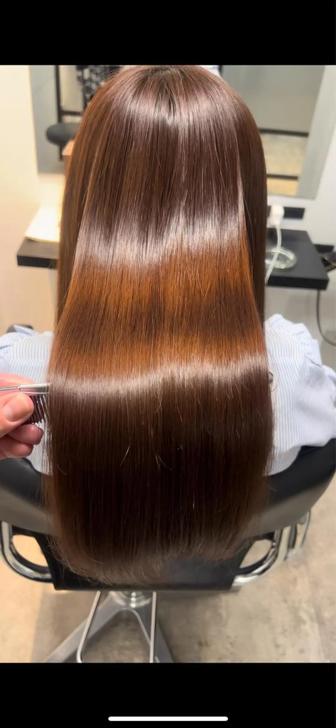 セミロング ブリーチ矯正🉑/ まさるのヘアスタイル