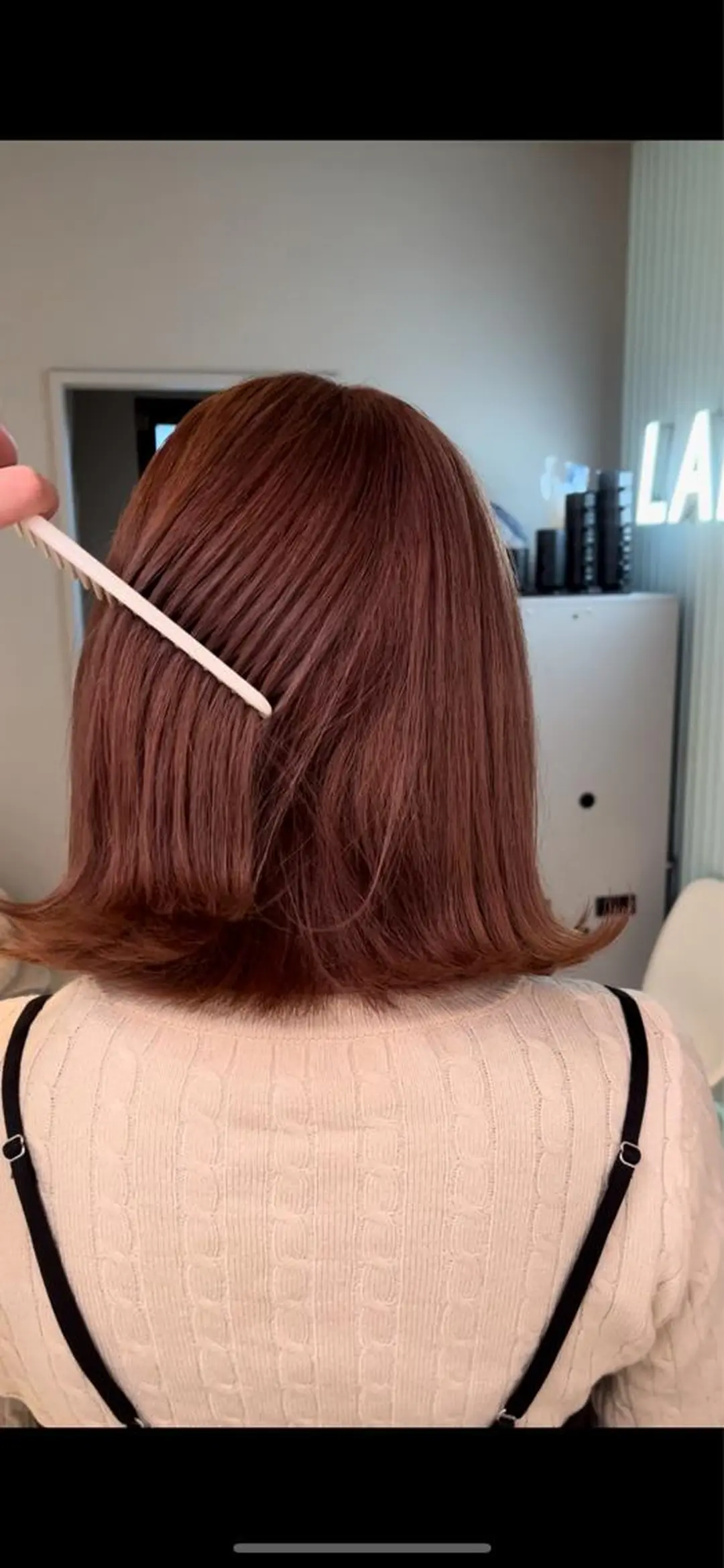 ミディアム カラー ヘアアレンジ 愛されカラー🩷 はるなのヘアスタイル