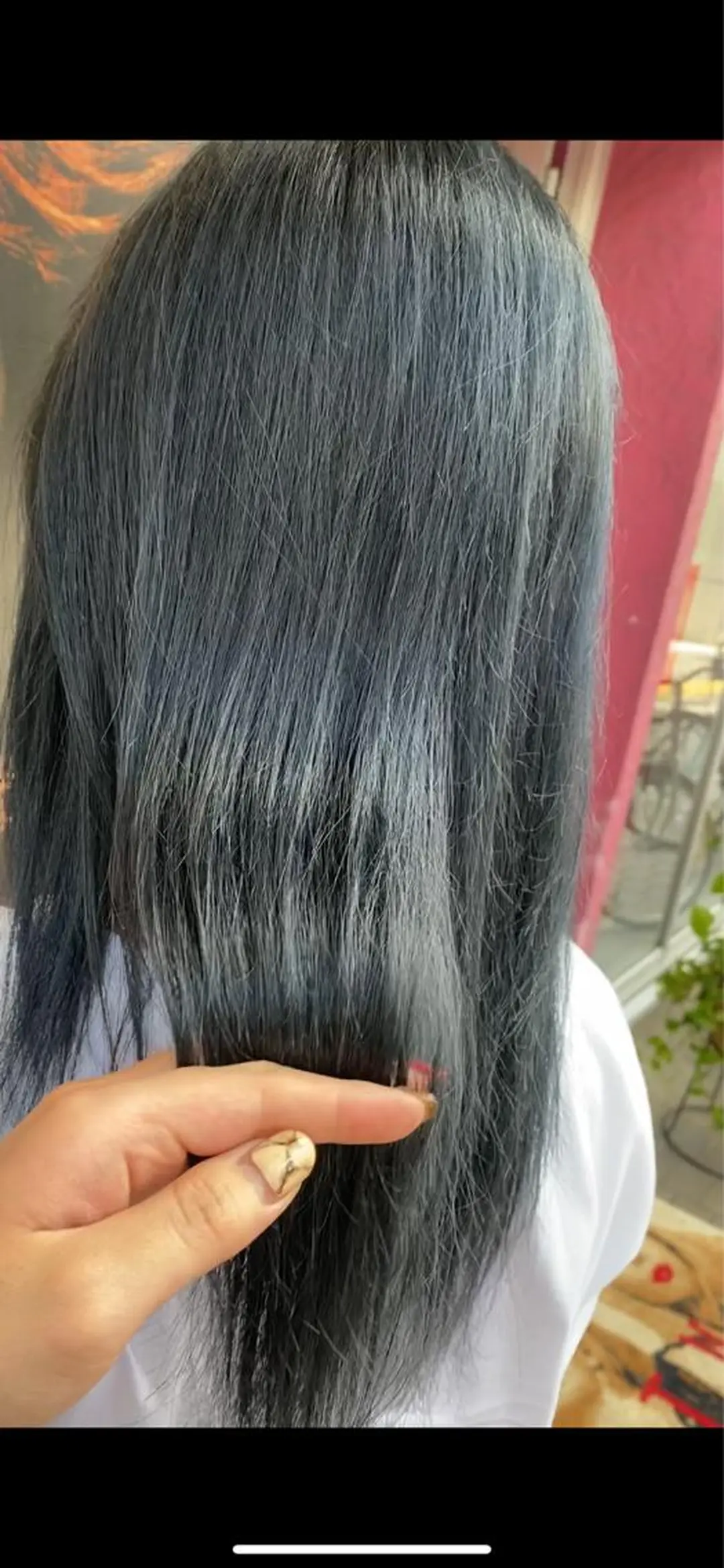 ロング diar／Saori 透明感カラー🤍のヘアスタイル