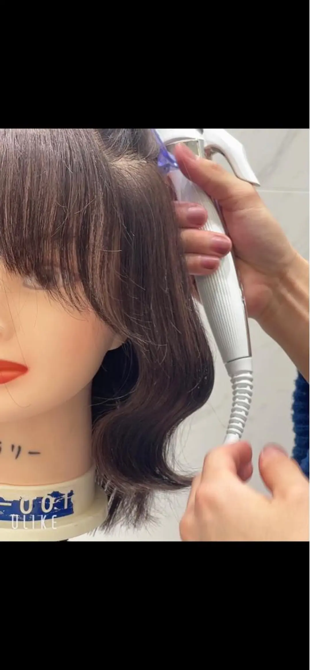ミディアム 中顔面短縮 顔まわり新田大翔のヘアスタイル