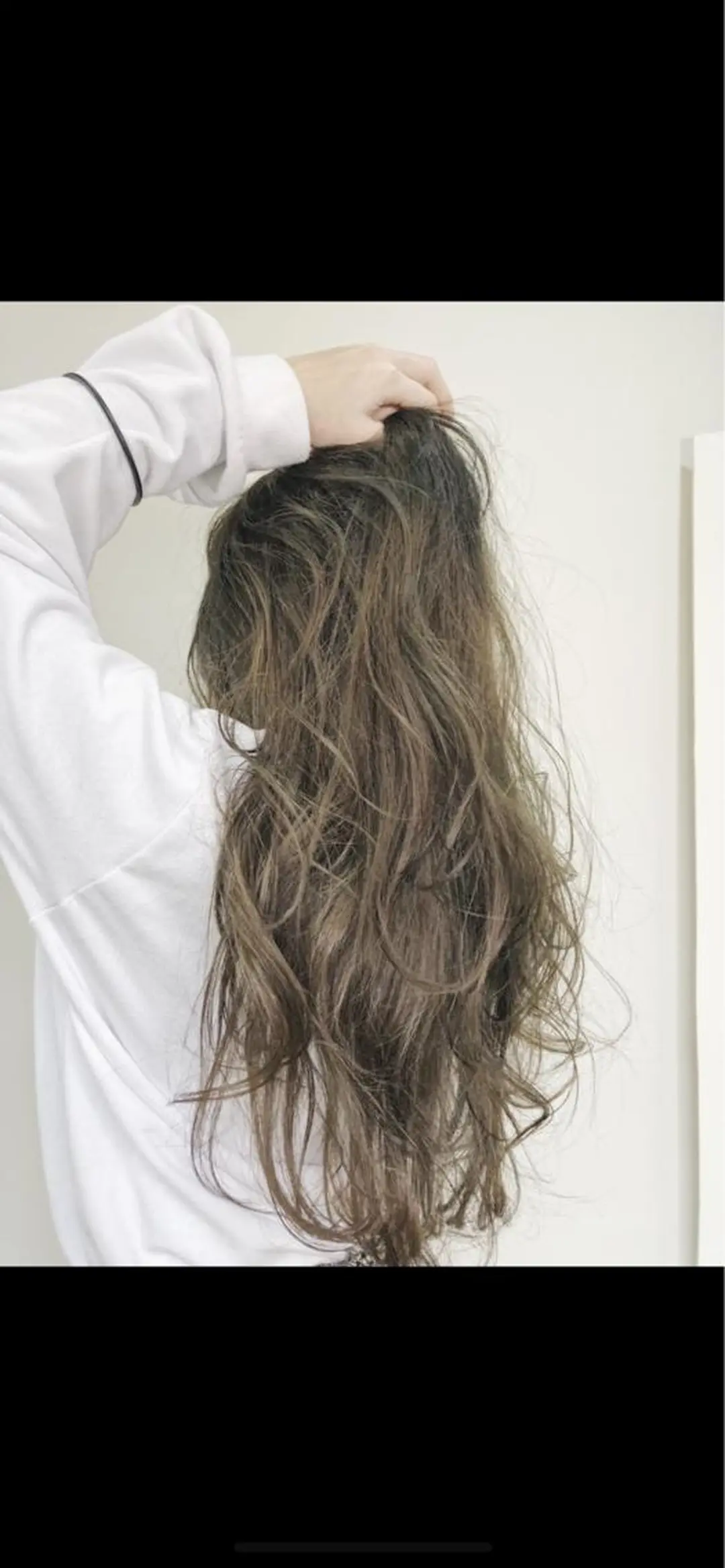 ロング カラー アッシュ ベージュカラー ハイライトカラー ハイライト 似合わせ専門美容師 なかじまのヘアスタイル