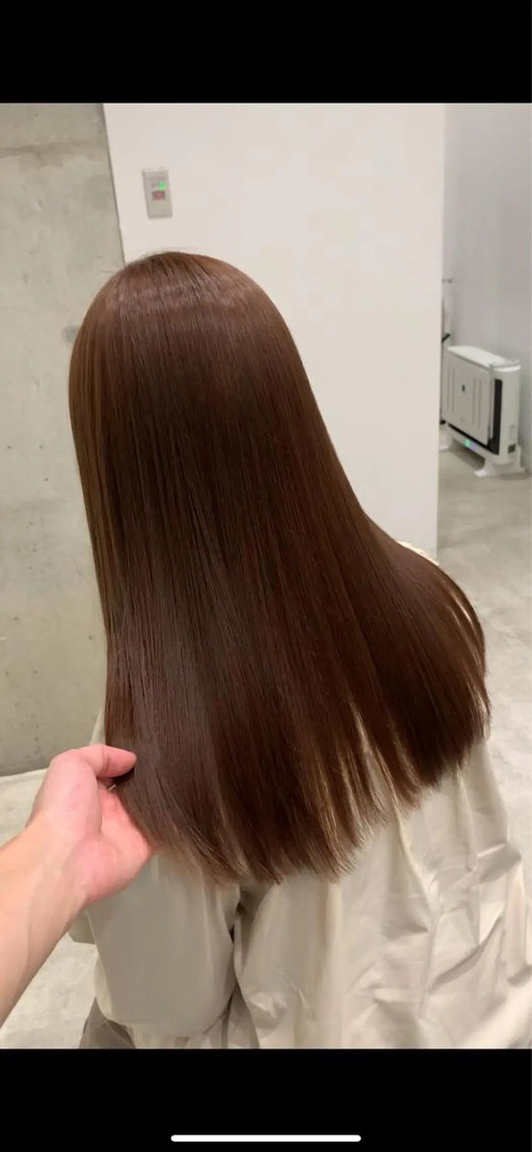 ロング カラー カット ヘアカラー トリートメント れい🫧 ハイトーン特化のヘアスタイル