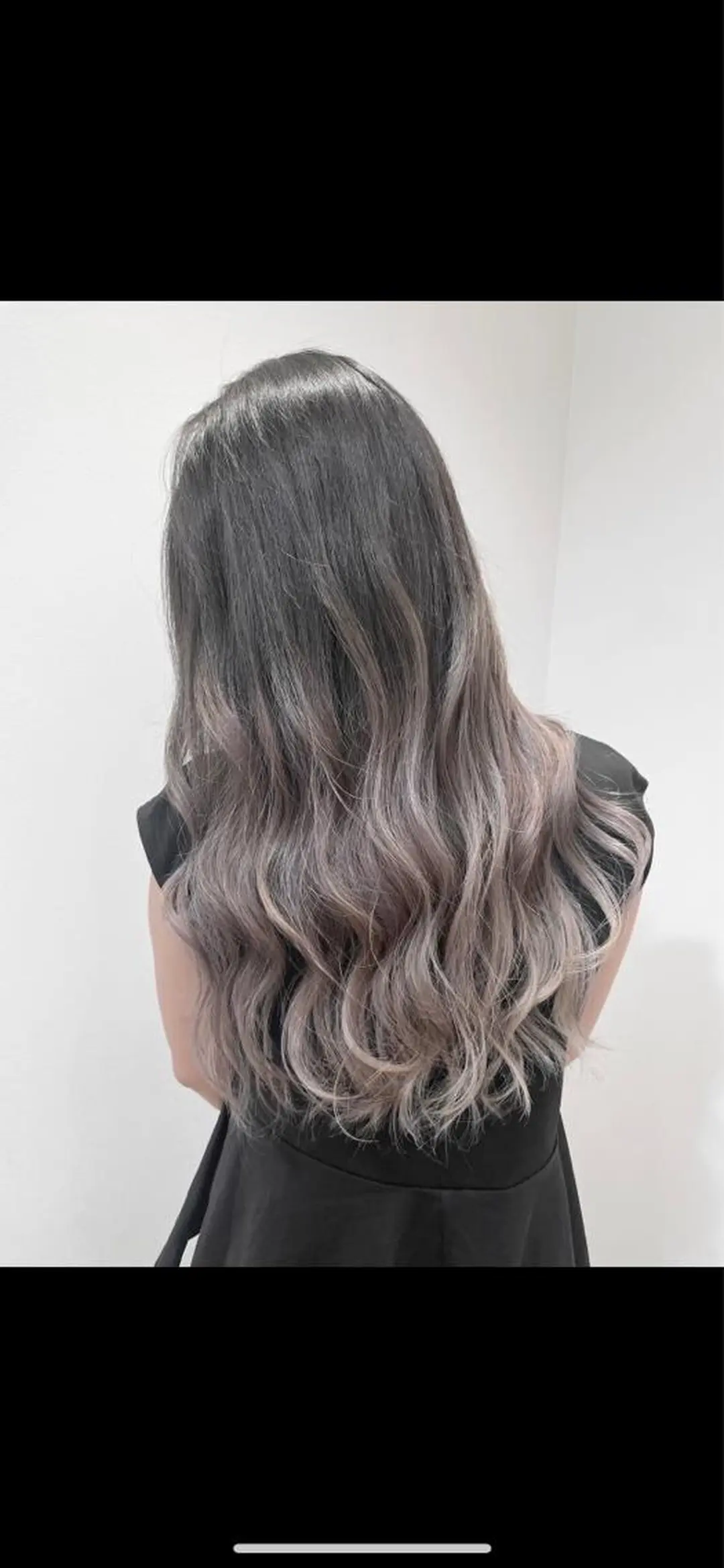 セミロング カラー パーマ ヘアアレンジ キッズ ハイライトカラー オレンジ ハイライト ヘアカラー トリートメント 韓国♡ハイライト ♡YURIのヘアスタイル