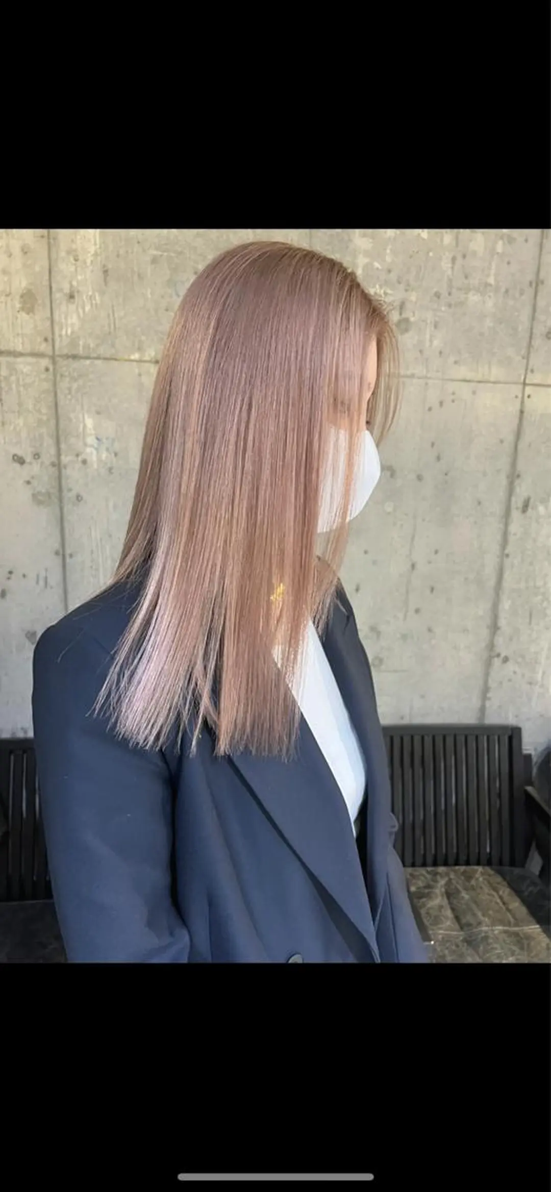 セミロング カット ヘアカラー トリートメント 透明感カラー🌿ボブ ✨飛田　ケイのヘアスタイル