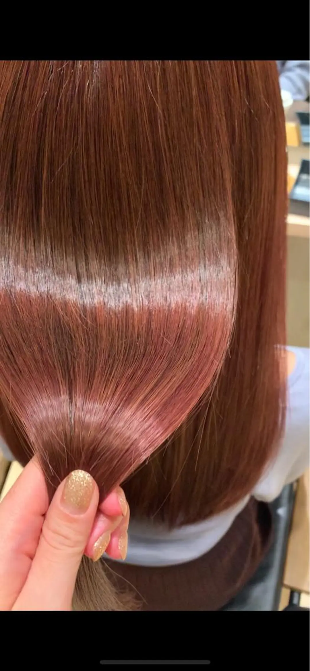 ロング カラー 縮毛矯正 高井瑠華🌼 ストカールカット特化のヘアスタイル