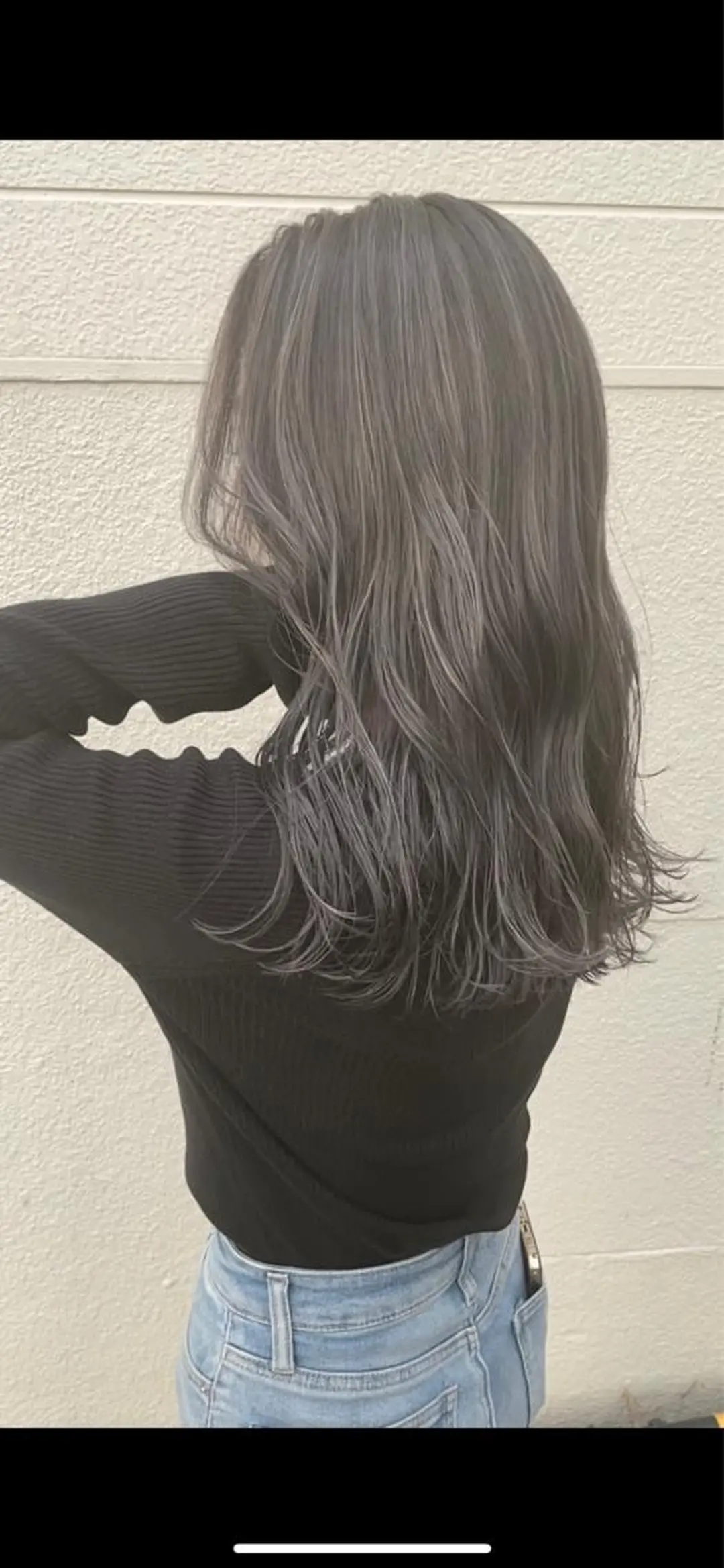 セミロング ヘアカラー Sherry大国町所属・髪質改善×縮毛矯正 ×艶カラーNAOのヘアスタイル