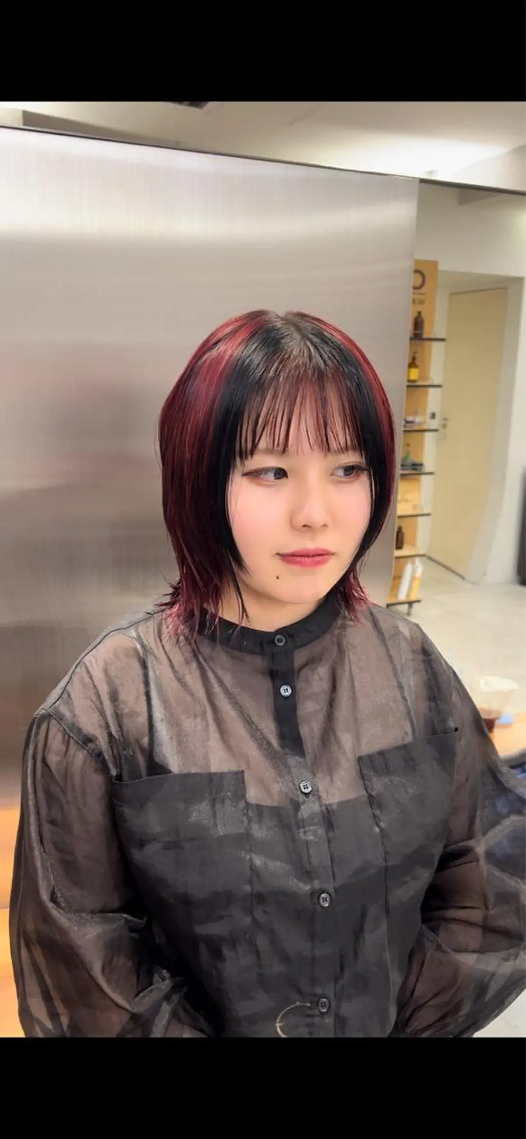 ミディアム REFLECTION所属・ハイトーン /レイヤー/ふみやのヘアスタイル