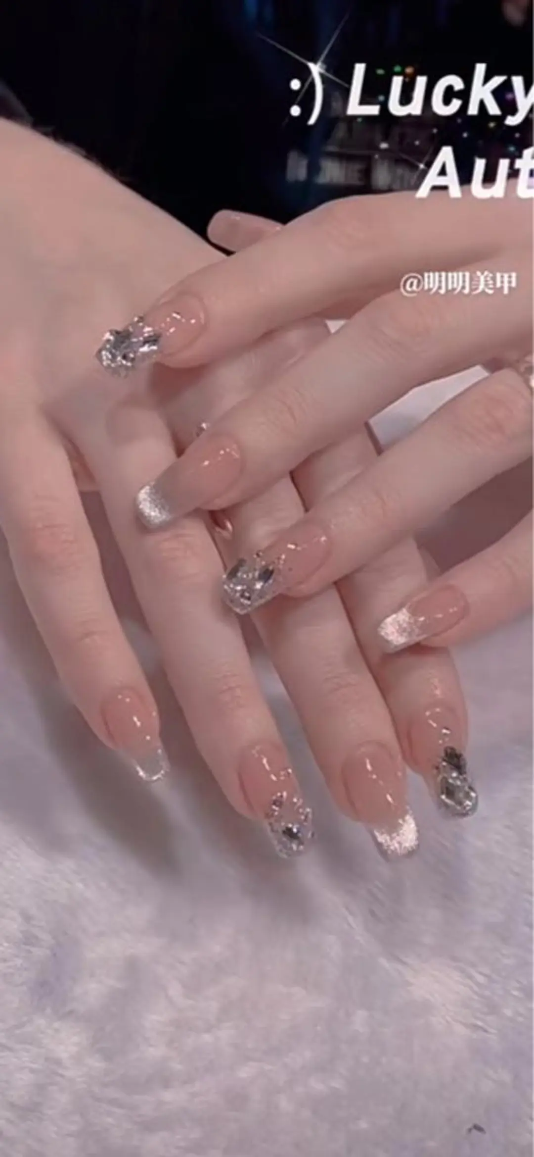 ネイル アートネイル 持ち込み ネイルチップ Anh 高田馬場のネイルデザイン