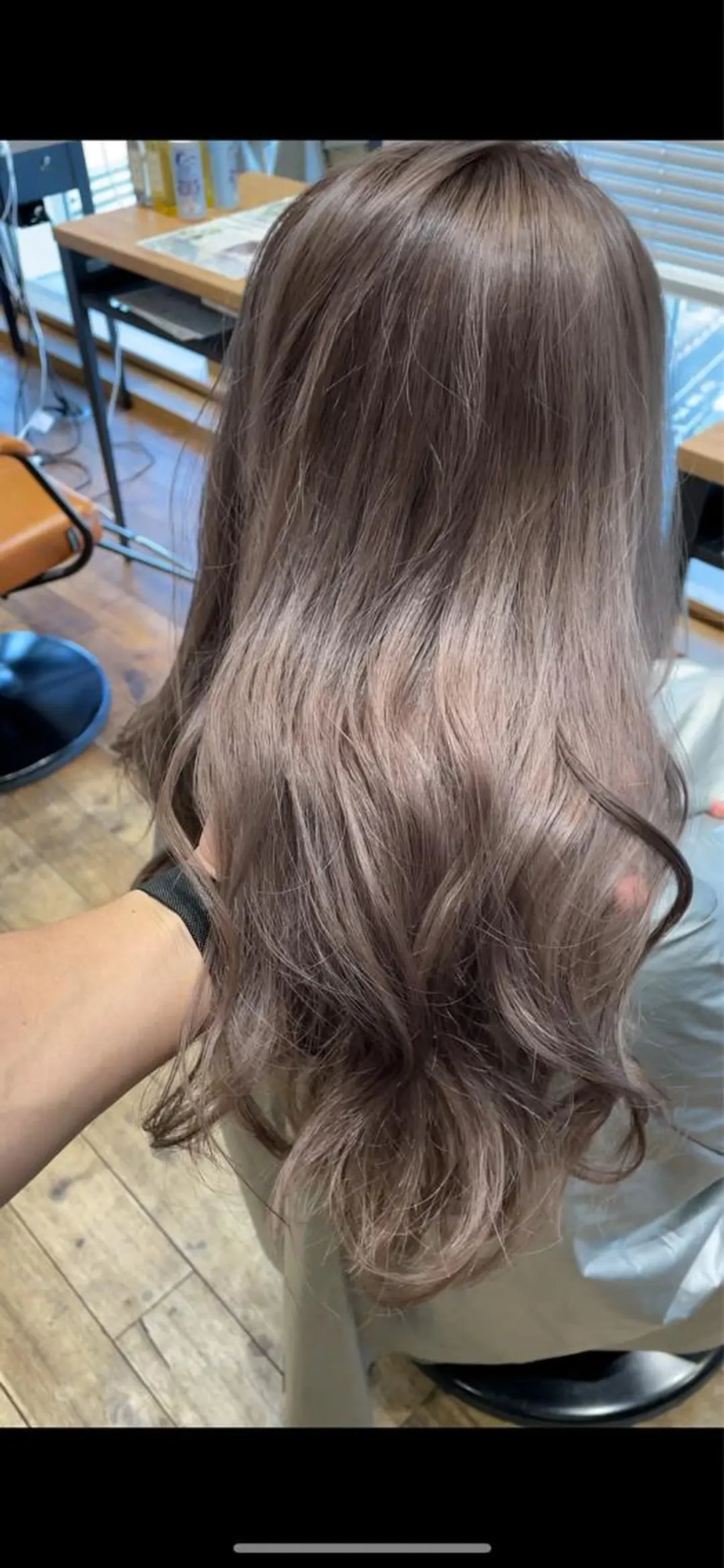 カラー ヘアカラー トリートメント 新宿✨顔周りカット 韓国ヘア/坂本亜裟海のヘアスタイル