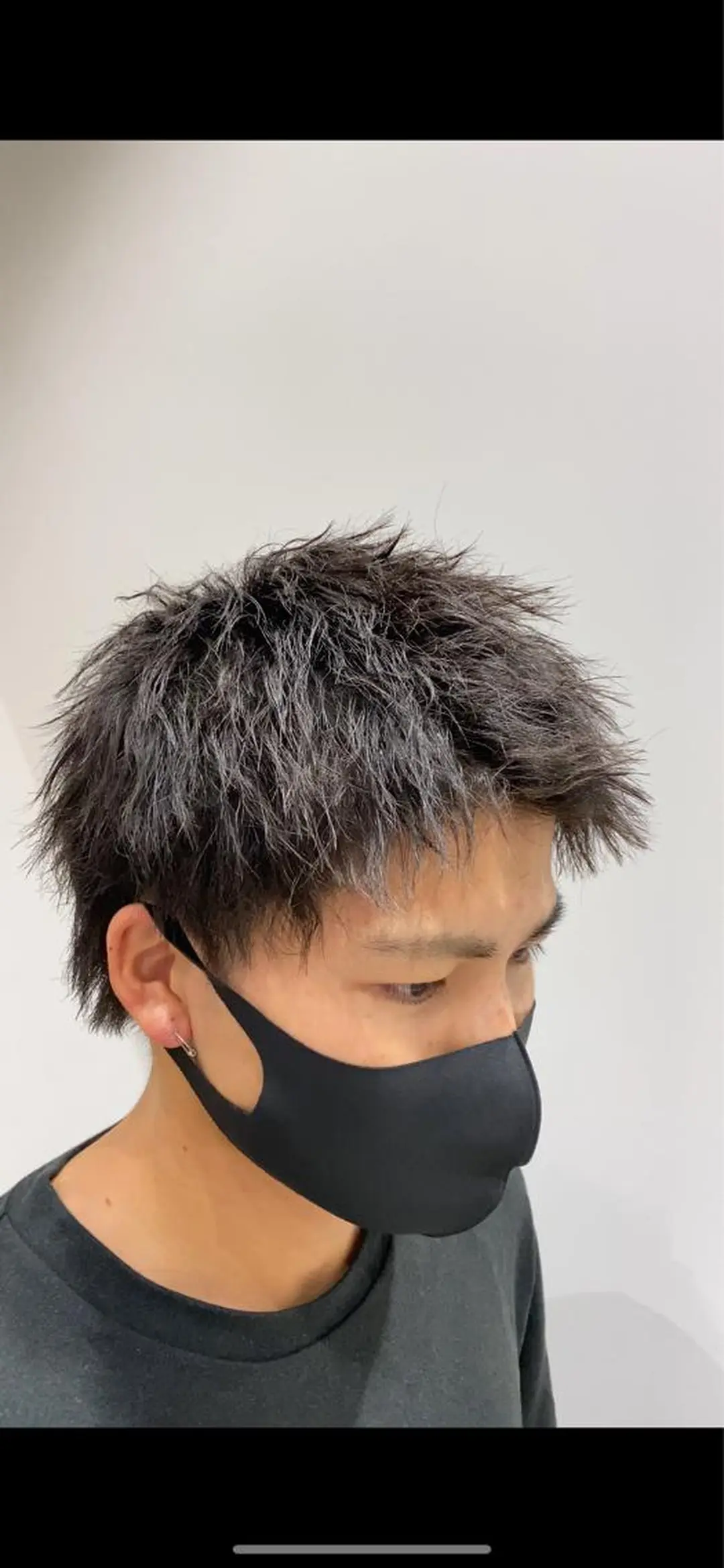 ショート カット パーマ Re.Meiro(リ・メイロ)所属・メンズカット/ 沖縄市/村田亮太のヘアスタイル