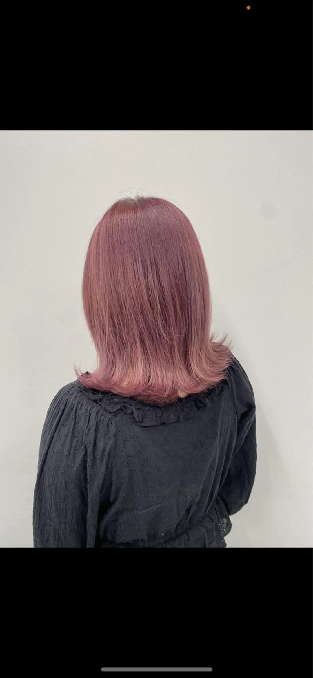 セミロング カラー ヘアアレンジ ラベンダーカラー ピンクカラー ピンクラベンダー カット 縮毛矯正 トリートメント ヘッドスパ ヘアセット ❄️THEATER 透明感カラー❄️のヘアスタイル