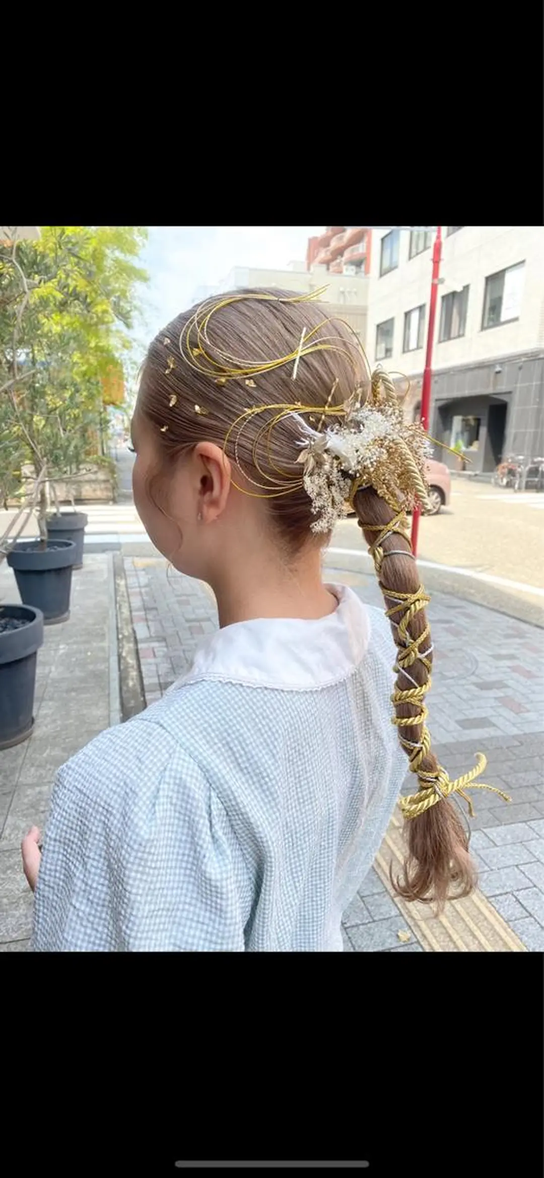 ヘアアレンジ 成人式 溝口 ひなこのマツエク・マツパデザイン