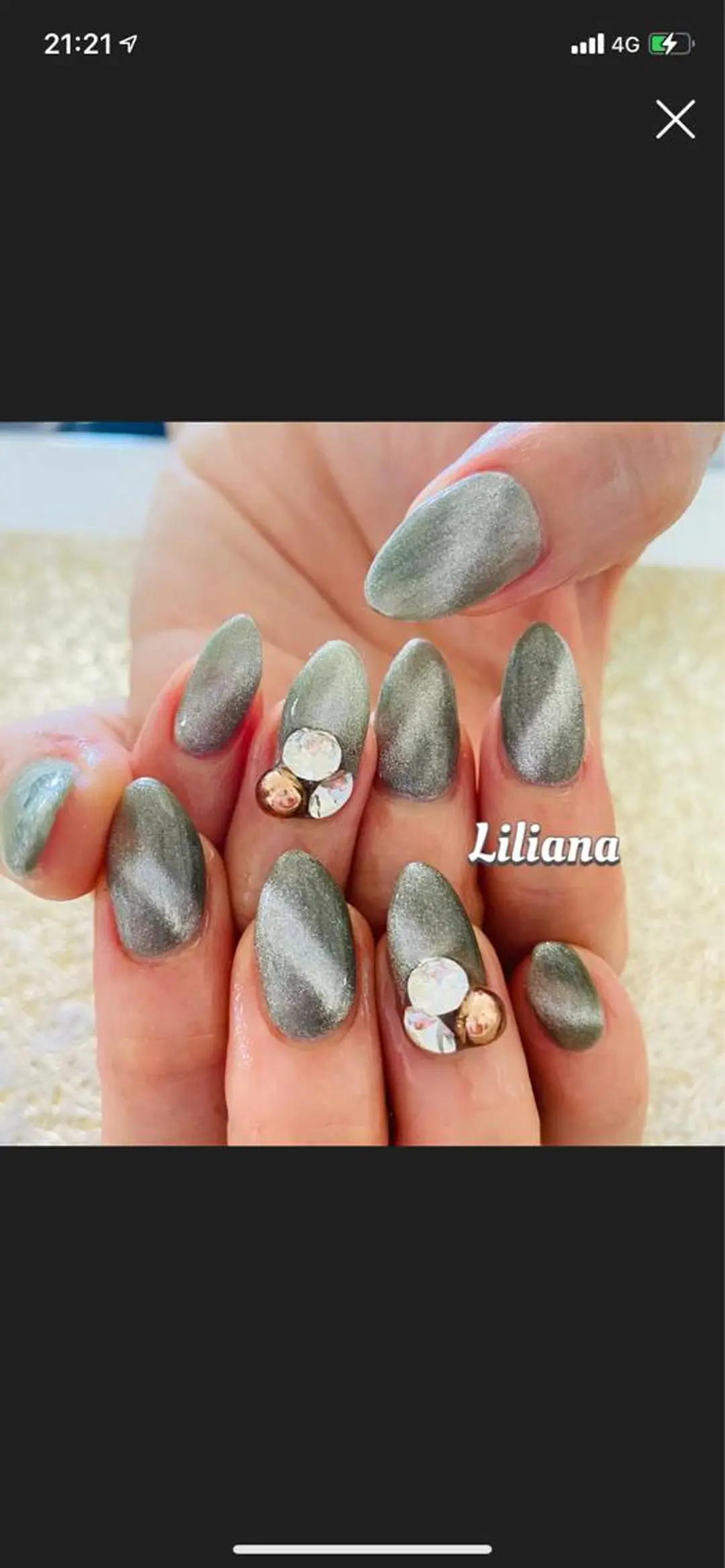 ネイル アートネイル ハンドネイル 艶々の美爪を〜 【リリアーナ】のネイルデザイン