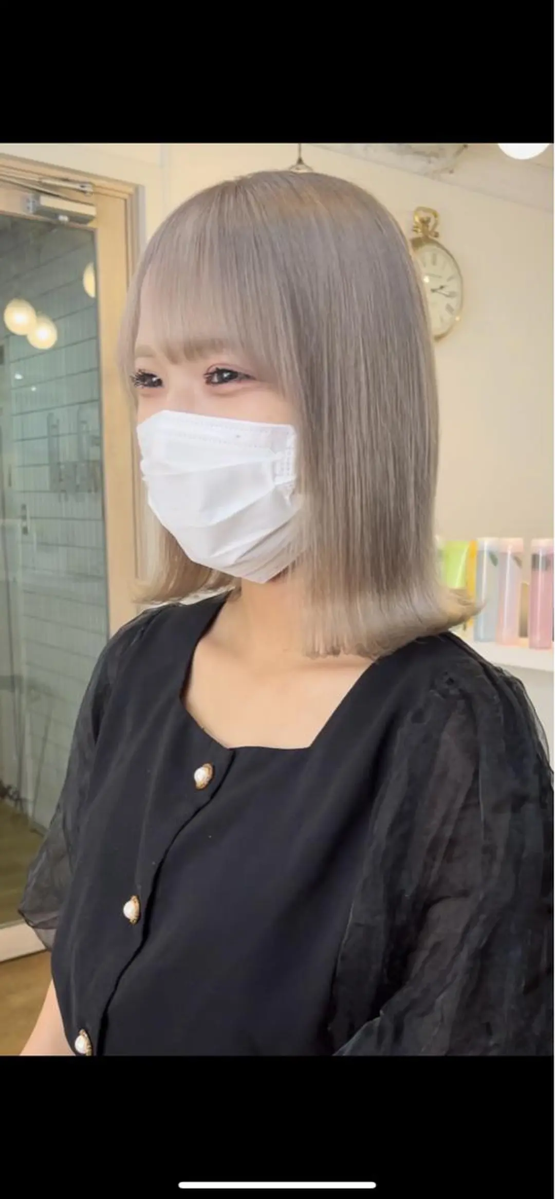 ミディアム 水原　悠吾 ELISS　ブリーチのヘアスタイル