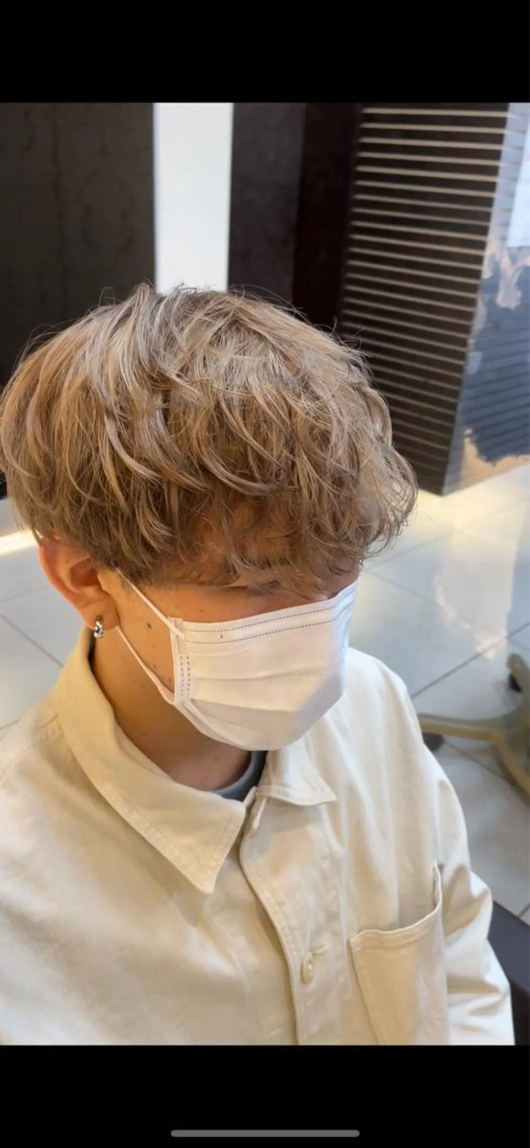 カラー メンズ カット ヘアカラー 静岡/草薙パーマ メンズバレイヤージュのヘアスタイル