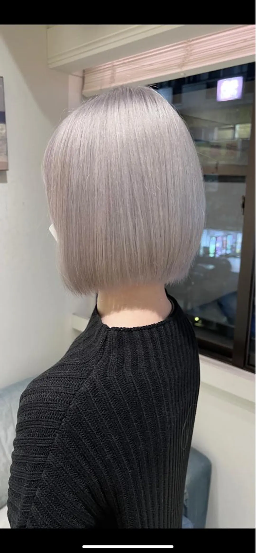 ミディアム ヘアカラー トリートメント 渋谷ハイトーン/ デザインカラー阿部のヘアスタイル