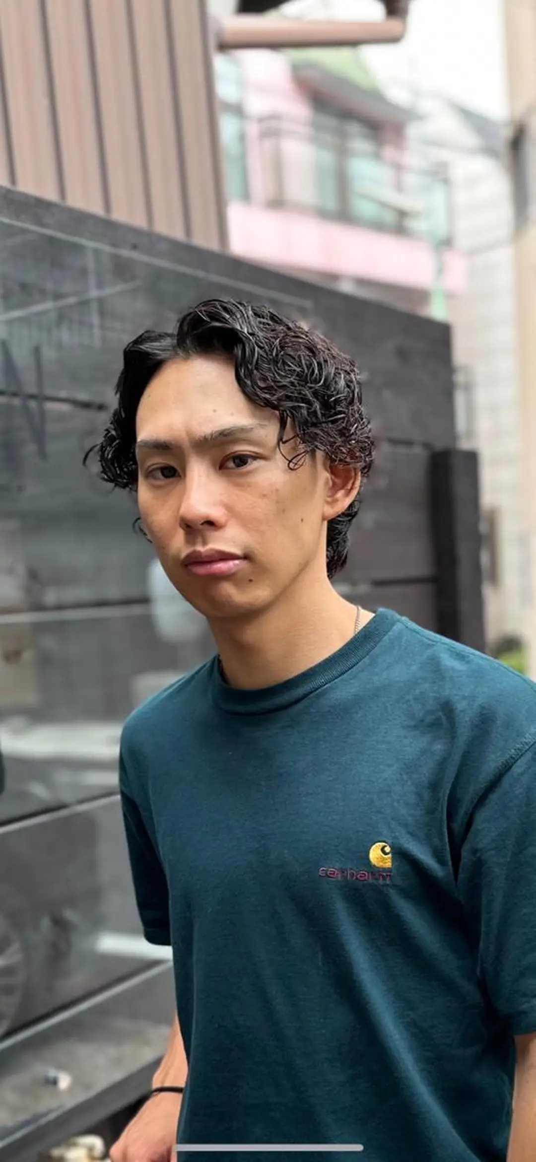 パーマ メンズ カット パーマ パーマPrivate SalonNoa名駅のヘアスタイル