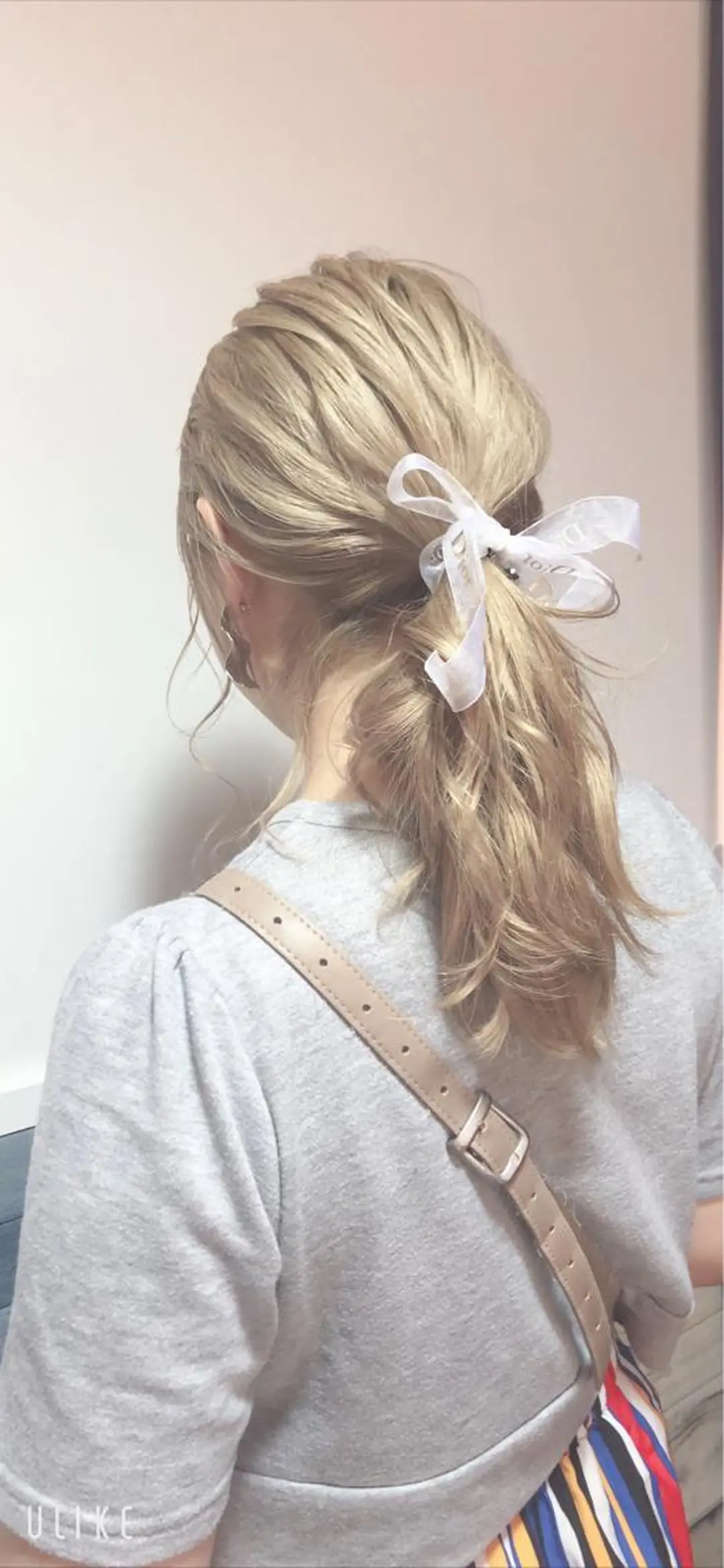 ロング カラー カット ヘアカラー トリートメント 韓国hair ·͜· watanabeのヘアスタイル