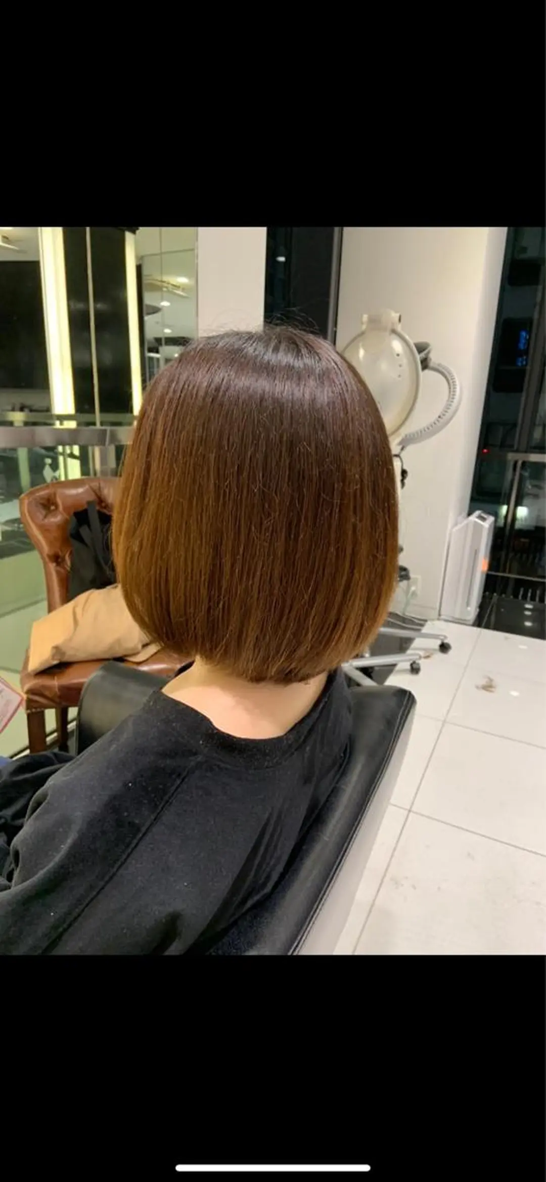 ショート ボブ 小潟 千尋のヘアスタイル