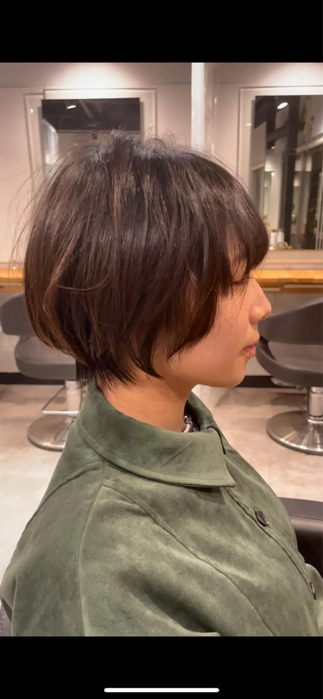 ミディアム カラー アイブロウ カット トリートメント ヘッドスパ 🦋ハイトーンボブ ショート🦋トシキのヘアスタイル