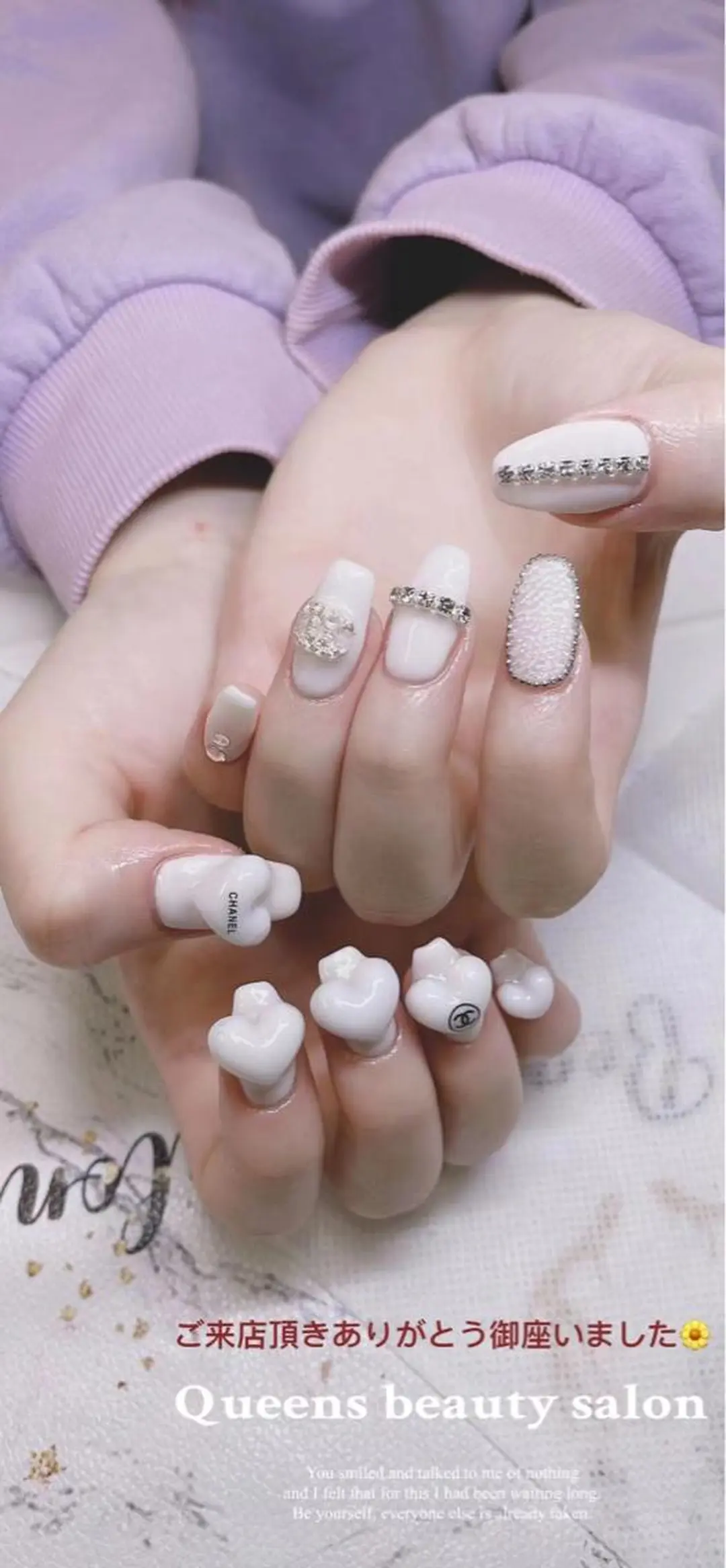 ネイル ハンドネイル Queens みなみのネイルデザイン