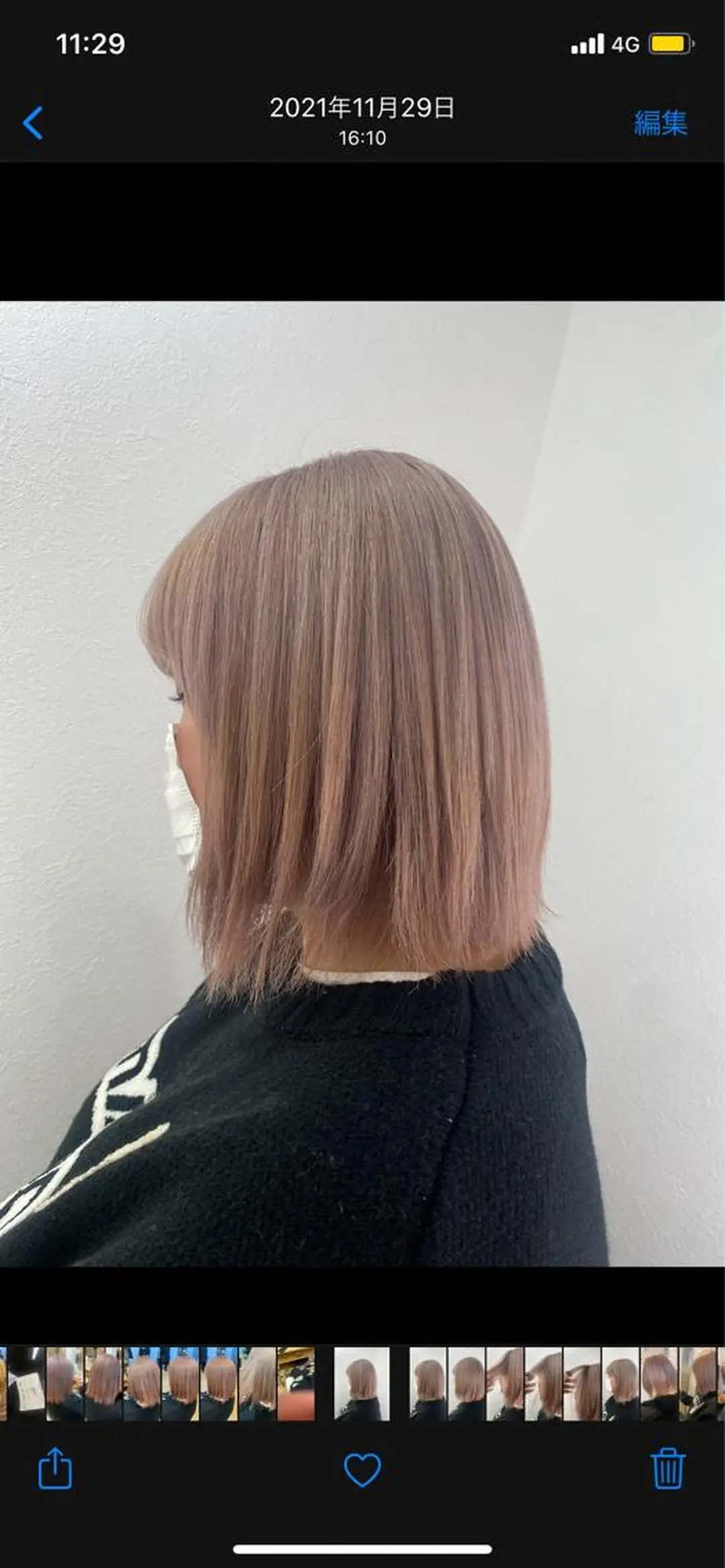 ショート カラー MANAMI 🥀ウルフカットのヘアスタイル