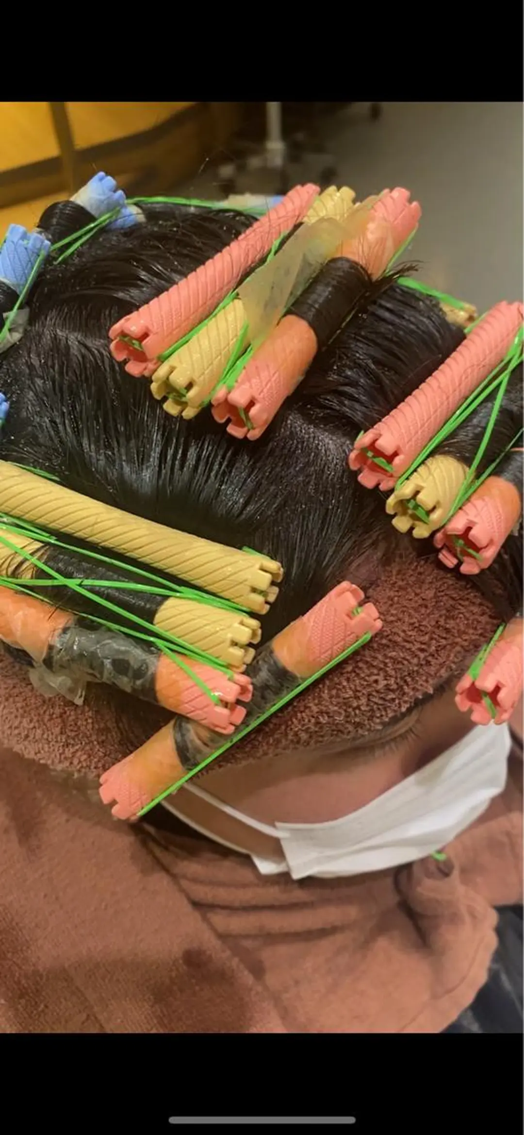 ミディアム パーマ メンズ ミディアムパーマ メンズパーマ 波巻きパーマ unopulir 景山　凌のヘアスタイル