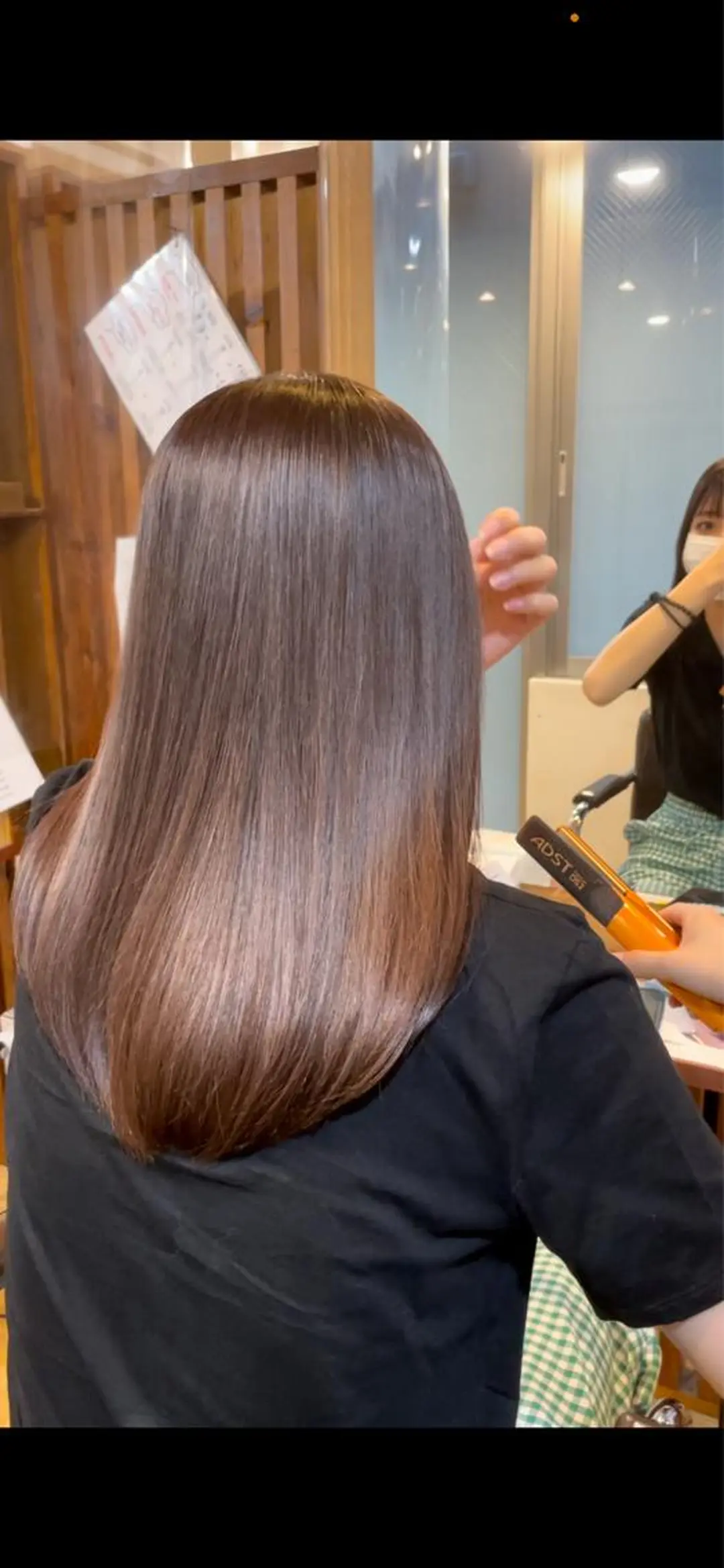 セミロング カラー ブラウンカラー バレイヤージュ/ハイ ライト/庄司鉄平のヘアスタイル