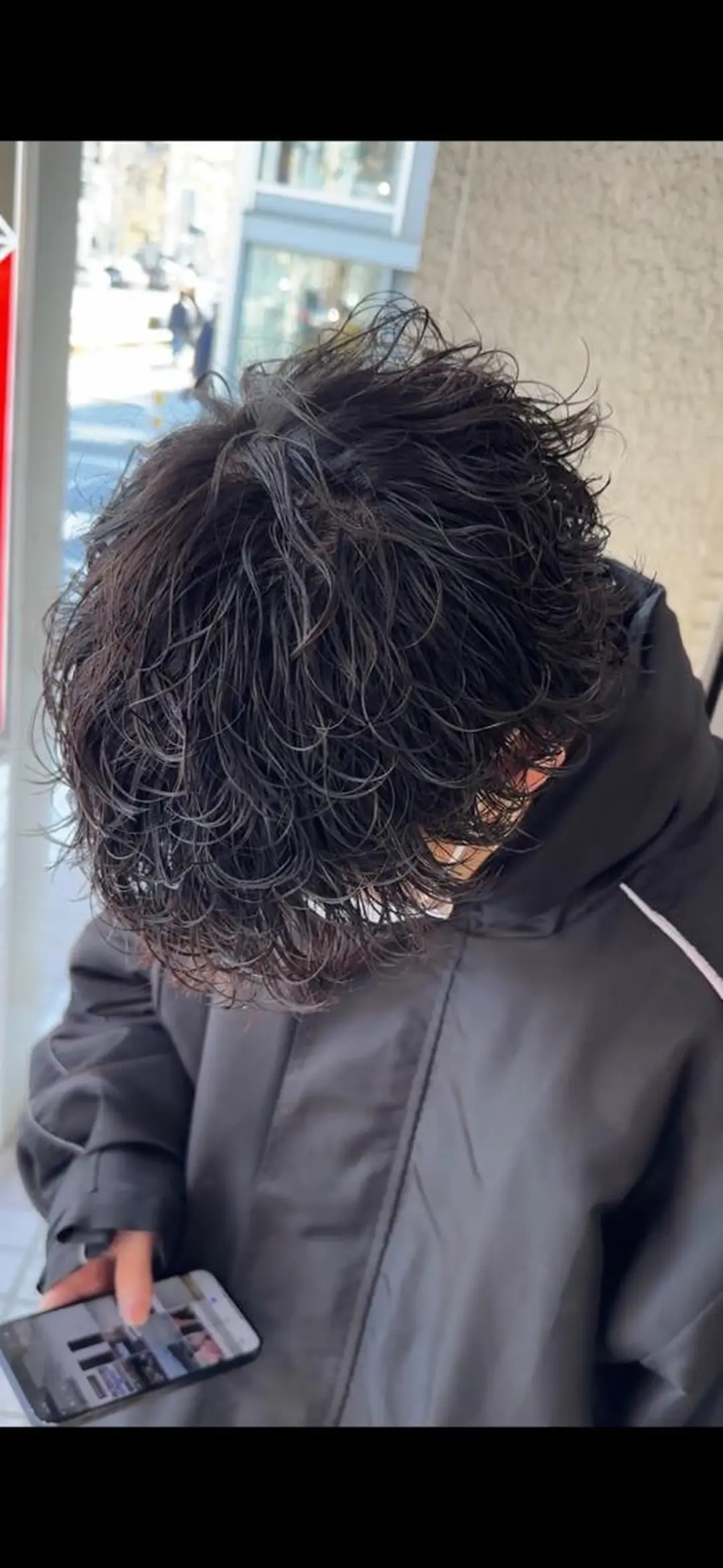 ショート カラー パーマ メンズ 【メンズサロン】 BLUCK 横浜のヘアスタイル