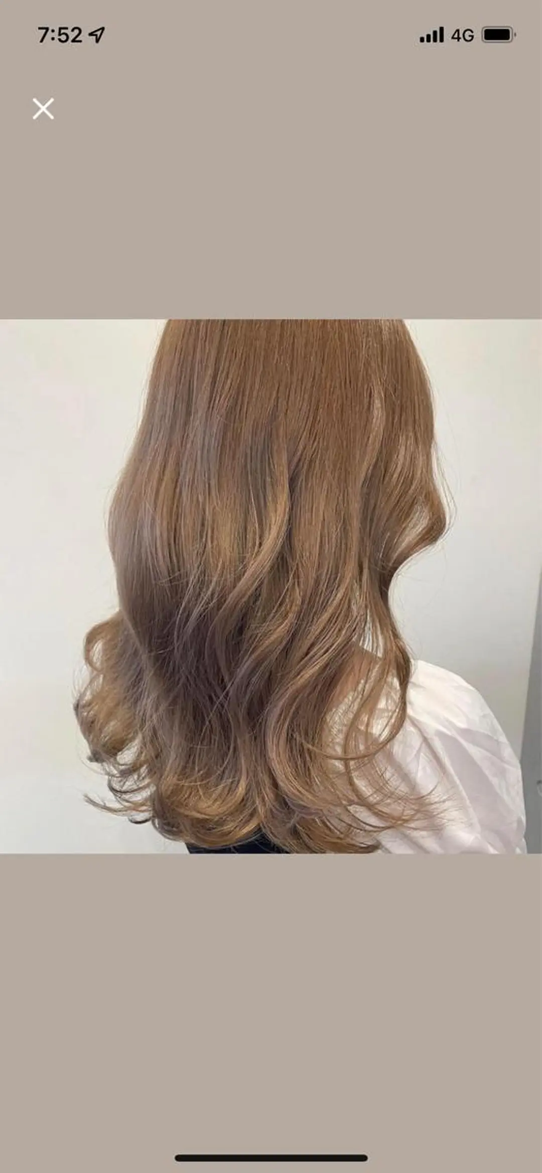 ロング カラー カノエ 松江学園店のヘアスタイル