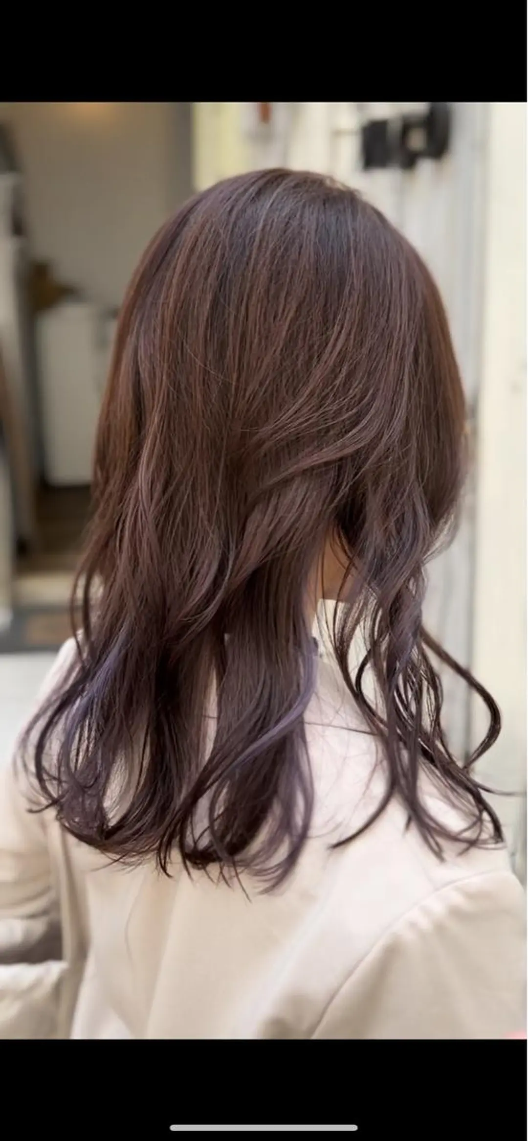 ロング カラー グレージュ インナーカラー パープルカラー パープルグレージュ カット ヘアカラー トリートメント 🌈美髪✂︎艶色🎨 頭皮改善🍀TAKUのヘアスタイル