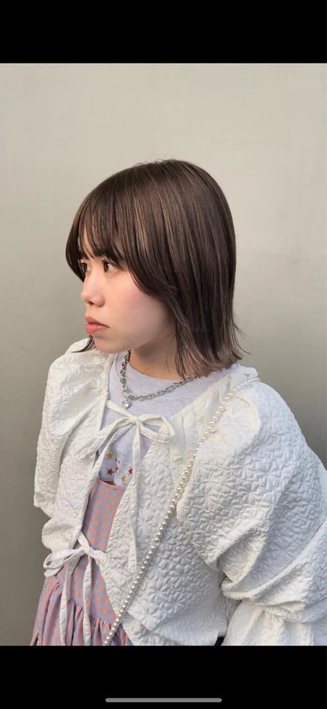 ショート カラー ベージュカラー ブリーチ 韓国風パーマ🌿コテ 巻き風パーマ/るいのヘアスタイル