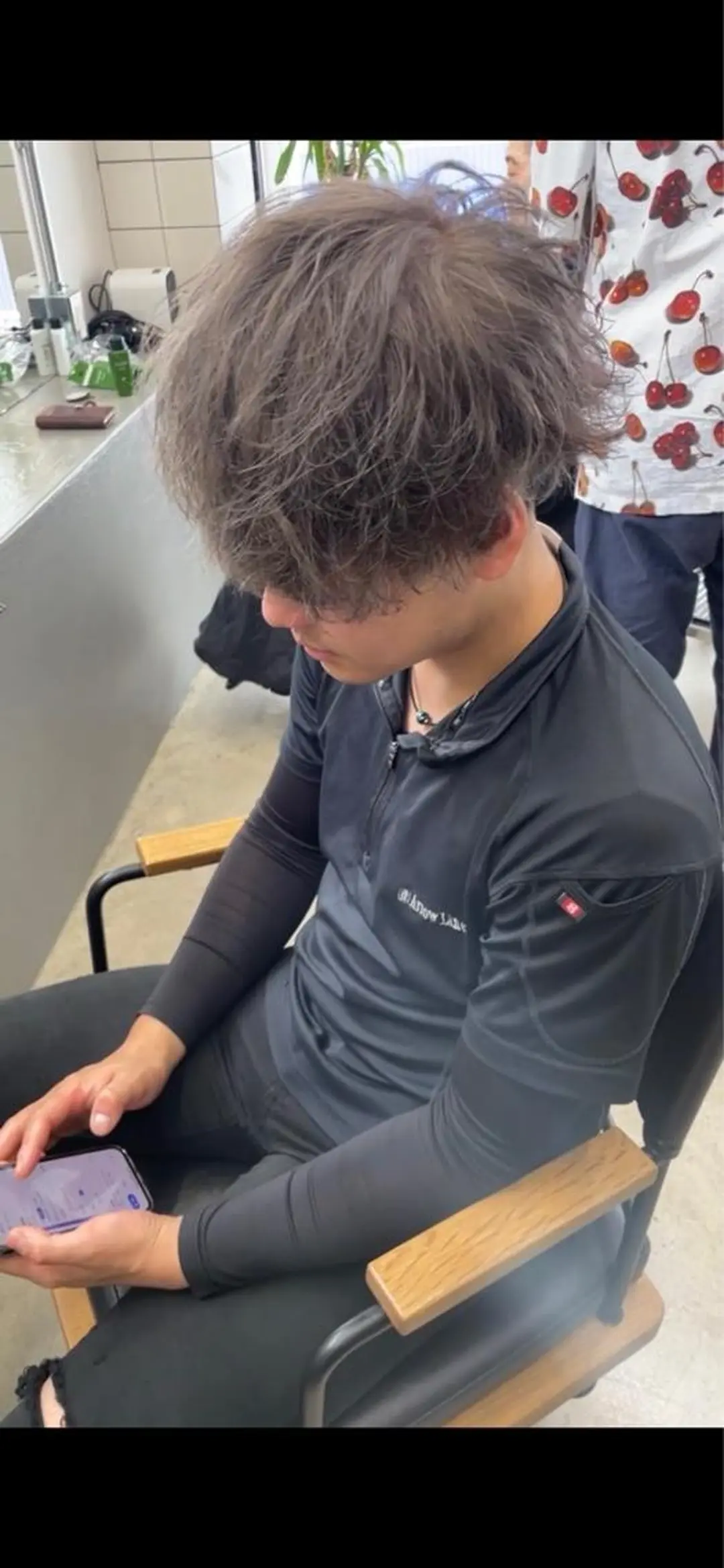 カラー メンズ メンズ専門サロン wokeのヘアスタイル