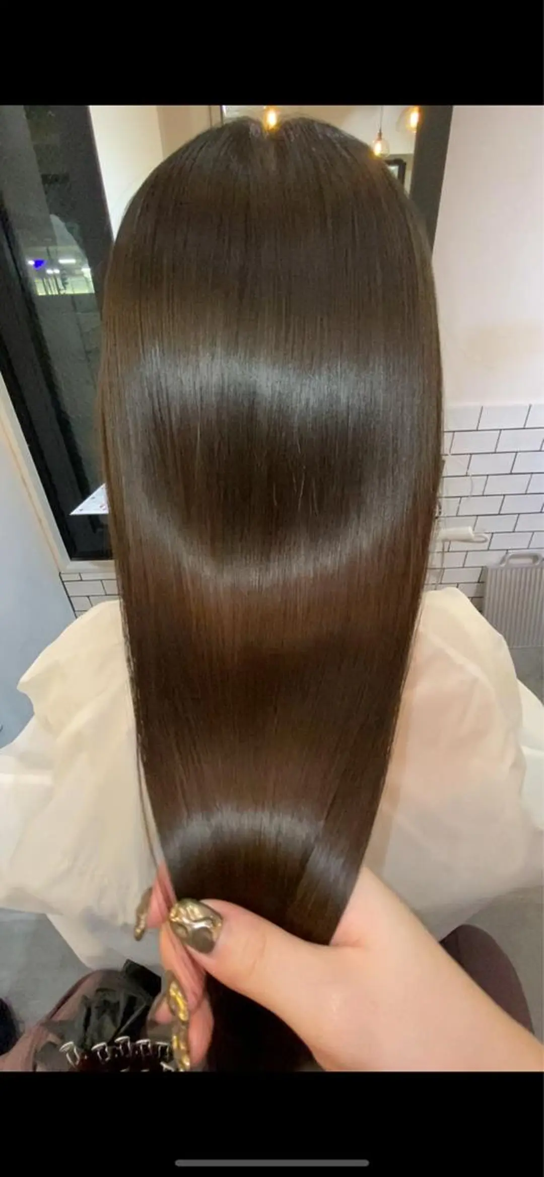 セミロング トリートメント 酸熱トリートメント カット トリートメント 美髪✨髪質改善 &艶カラーmanaeのヘアスタイル