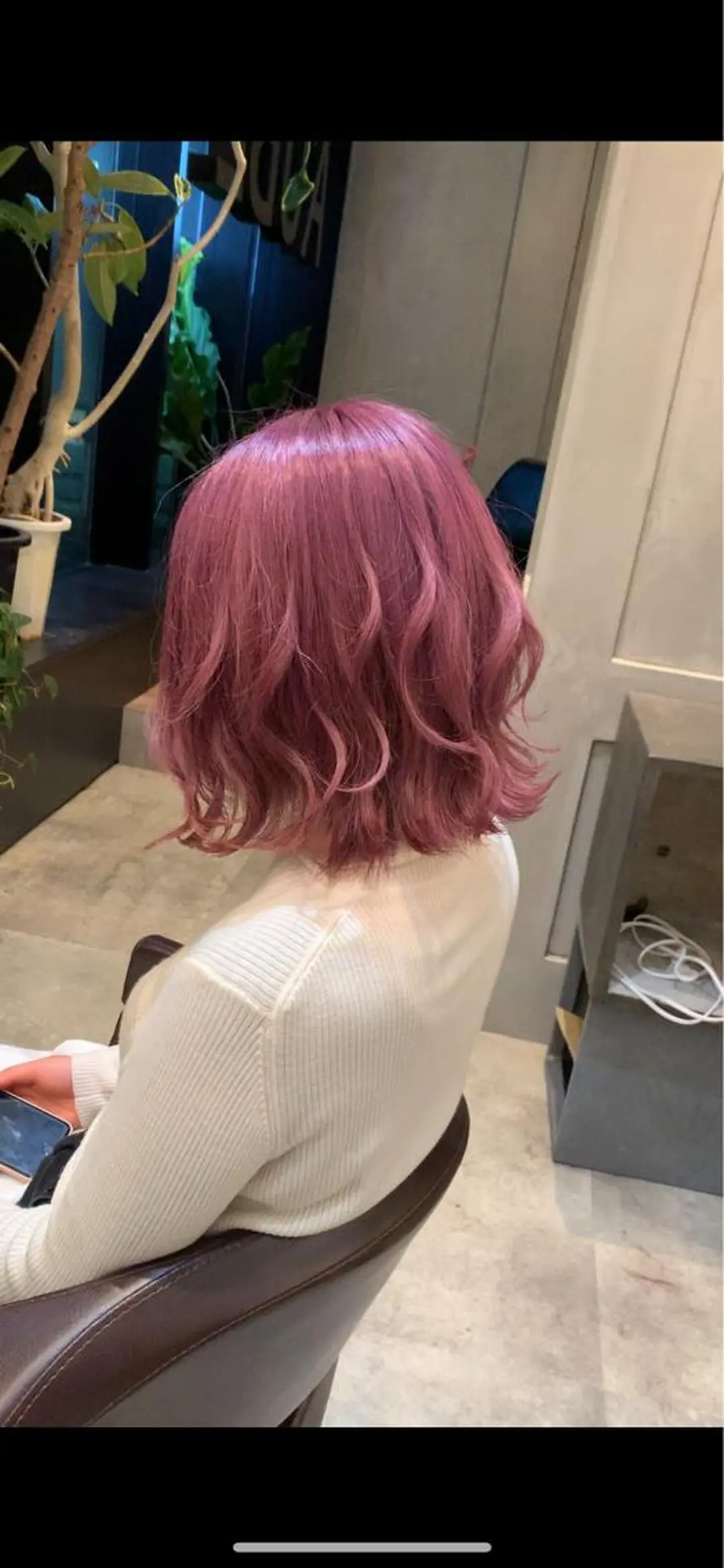 ミディアム カラー 🫧髪質改善 講師🫧🍎幹細胞のヘアスタイル