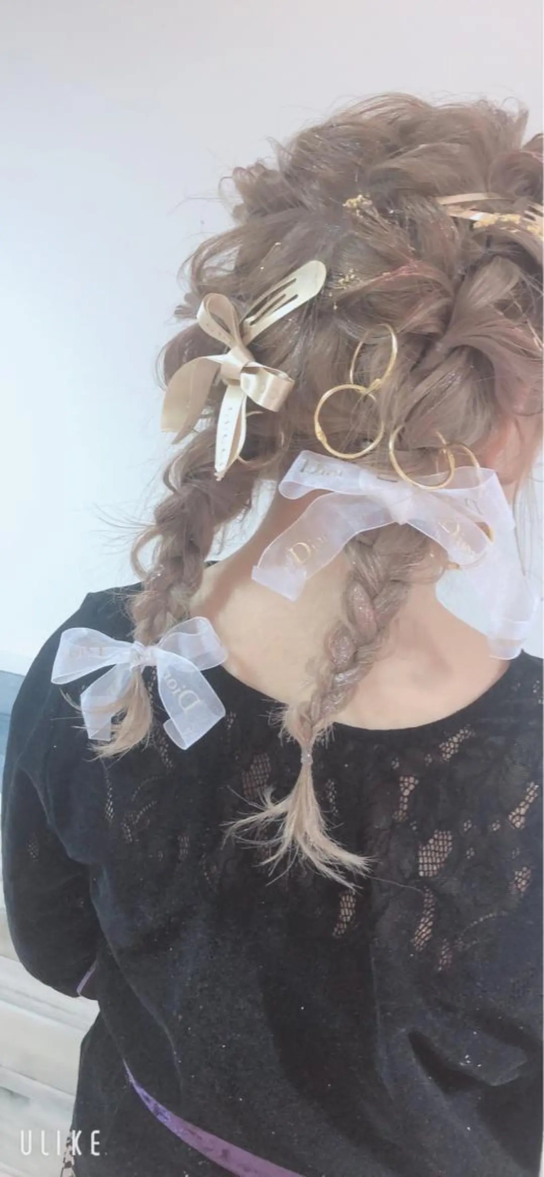 ミディアム カラー ヘアアレンジ 韓国hair ·͜· watanabeのヘアスタイル