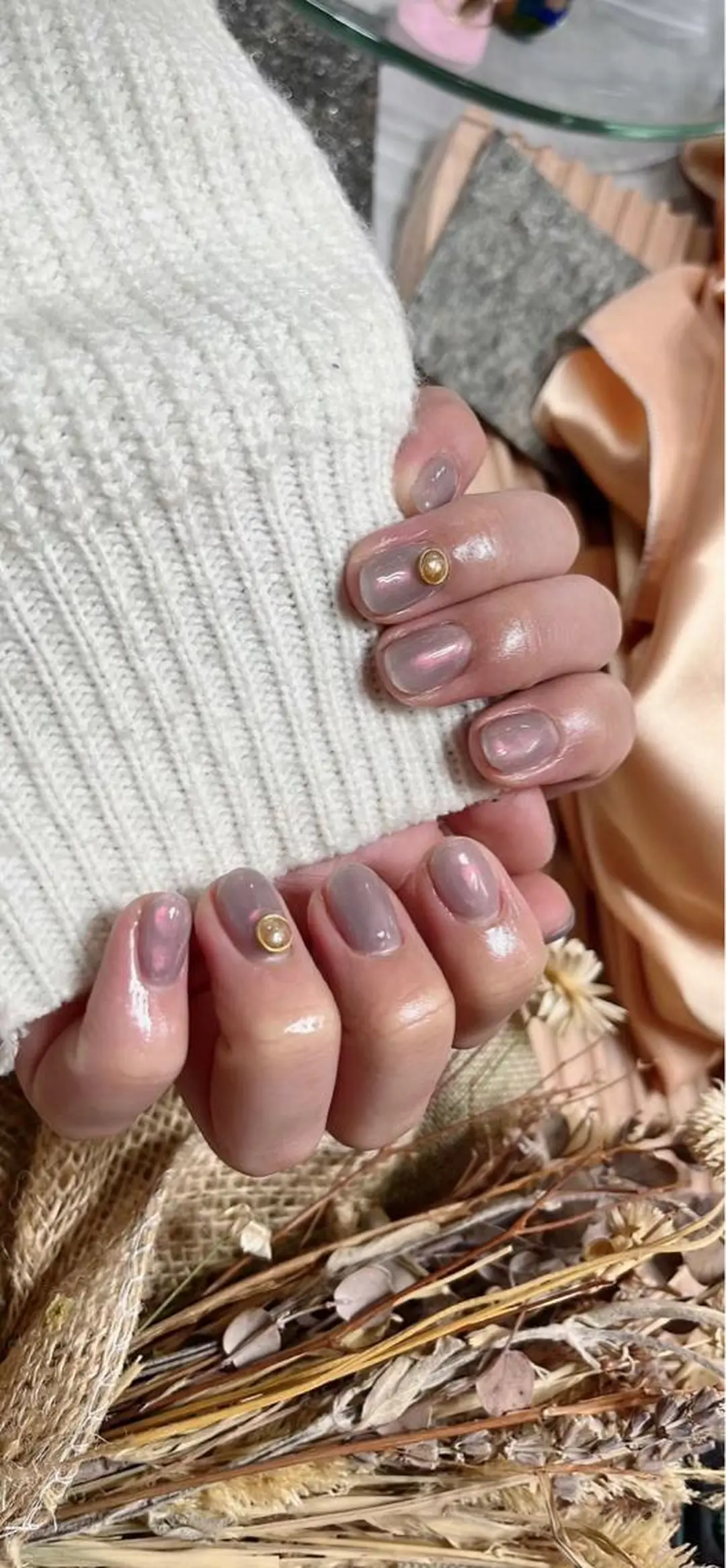 ミディアム ネイル Reonail 💕Kana💕のネイルデザイン