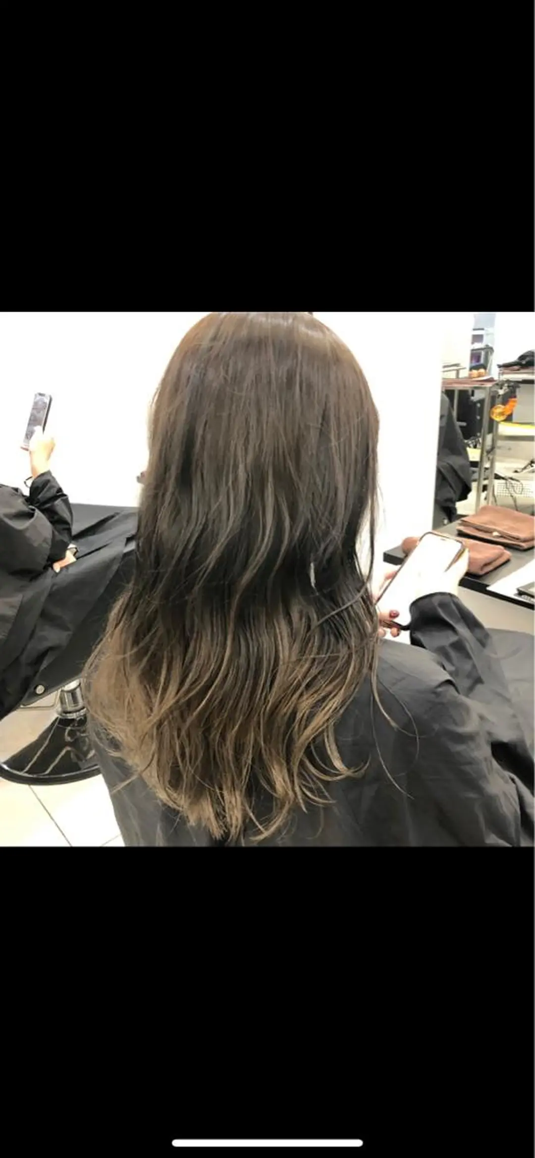 ロング カラー バレイヤージュ ベージュカラー ブリーチ ブロンド デザインカラー 韓国風/オシャレ /縮毛矯正/滝口琴未のヘアスタイル