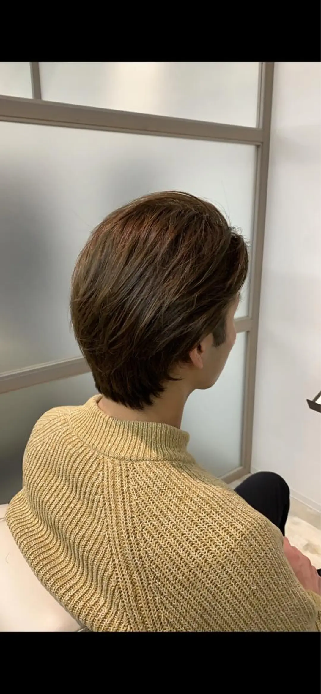 メンズ 髪質改善×艶カラー Haruのヘアスタイル