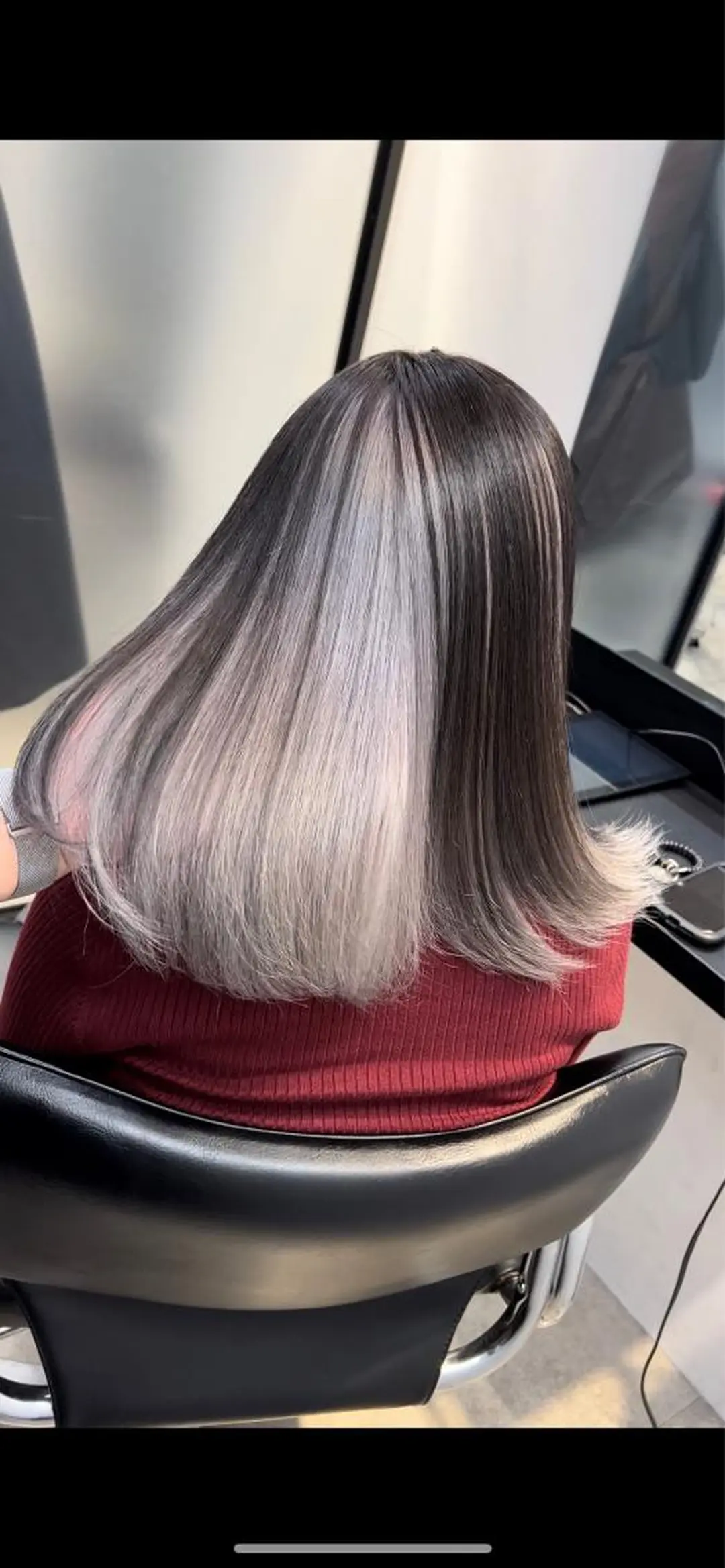 ショート ヘアカラー トリートメント 及川シゲル 髪質改善講師のヘアスタイル