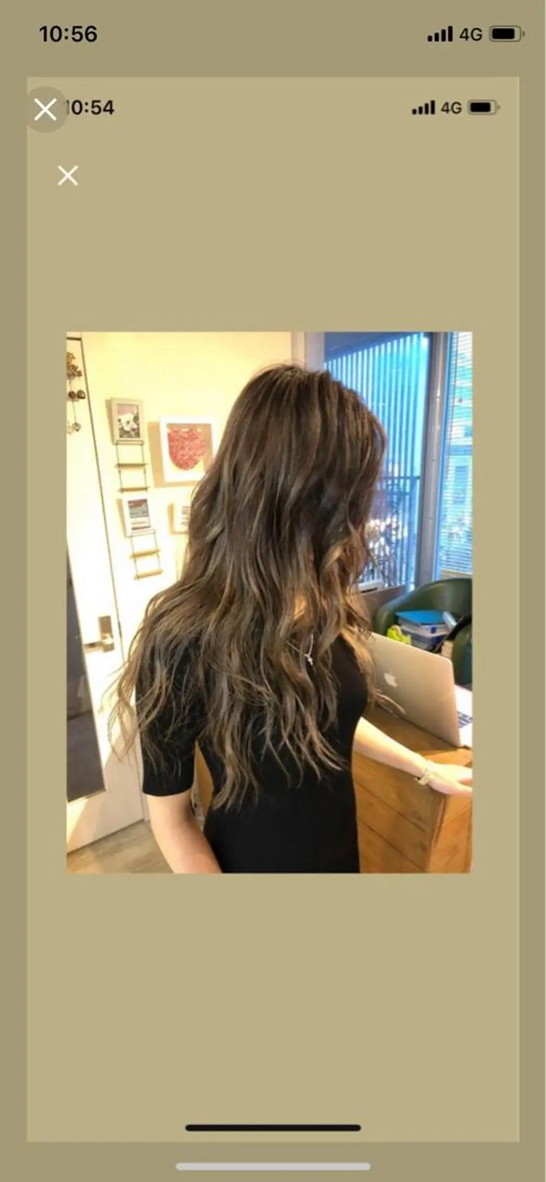 ロング 韓国レイヤー外国人風 透明感カラー髪質改善のヘアスタイル