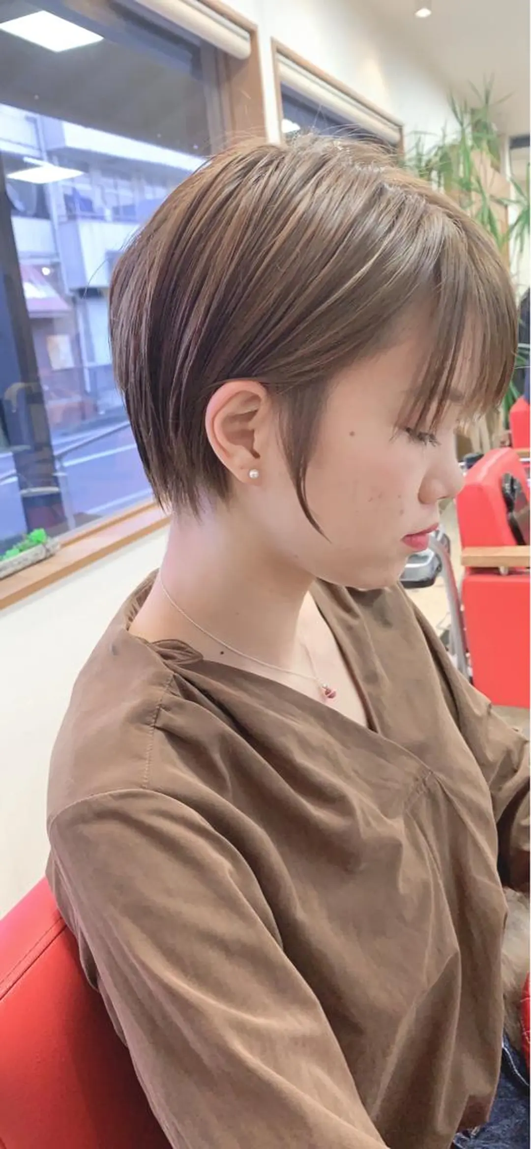 ショート カラー 狩野 純一郎のヘアスタイル